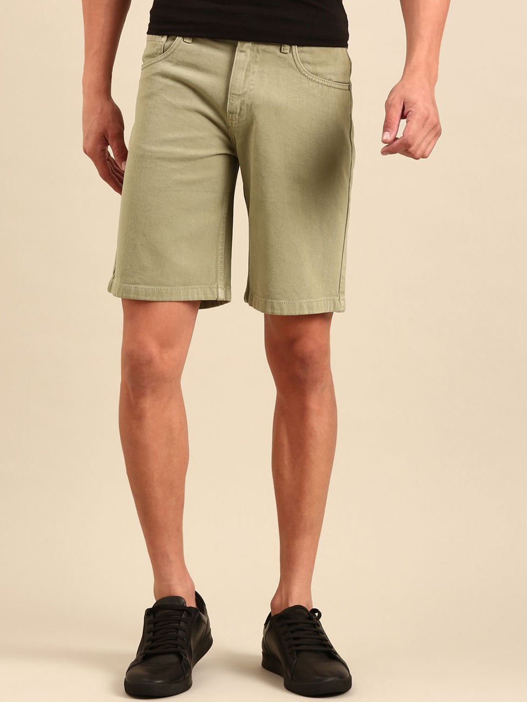 

Mast & Harbour Men Shorts, Fluorescent green