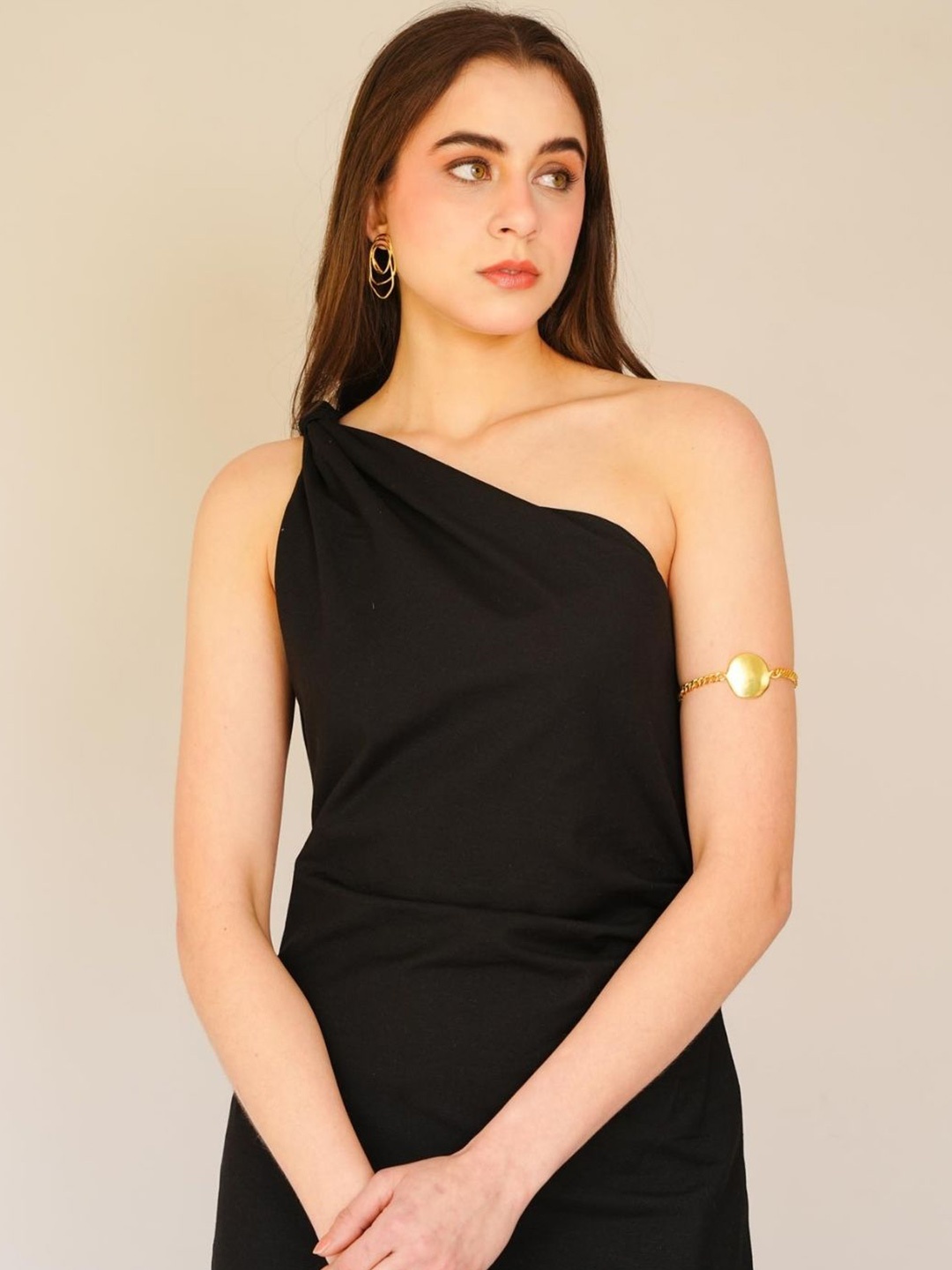 

House of Sal Sheath Dress, Black