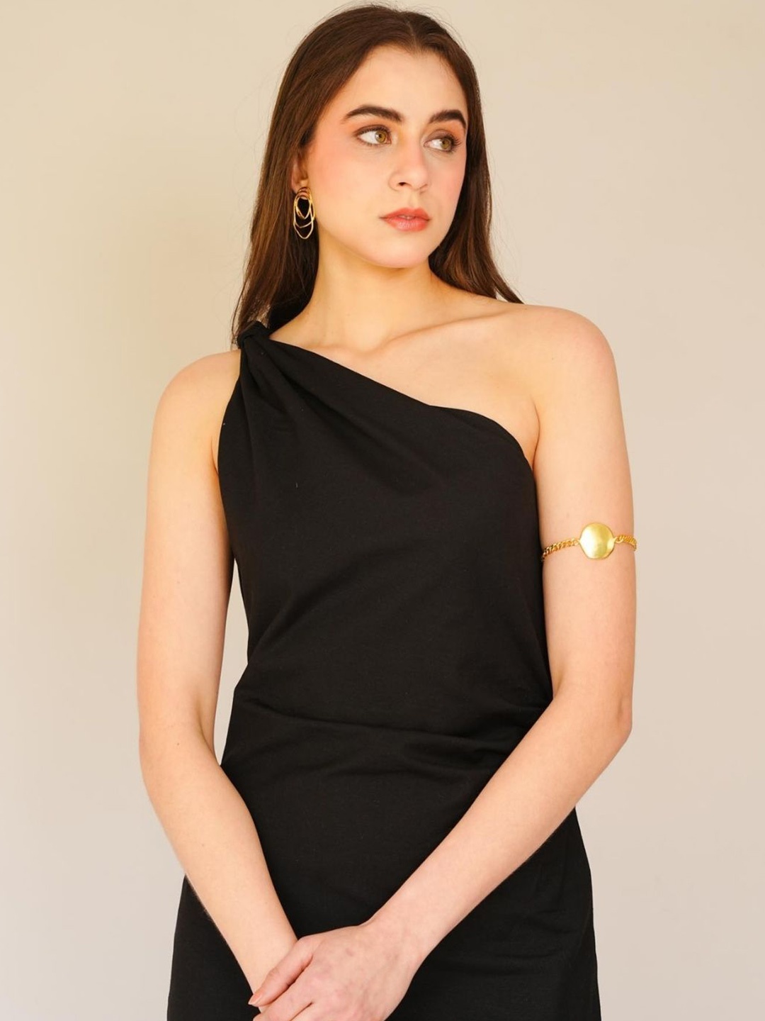 

House of Sal Sheath Dress, Black