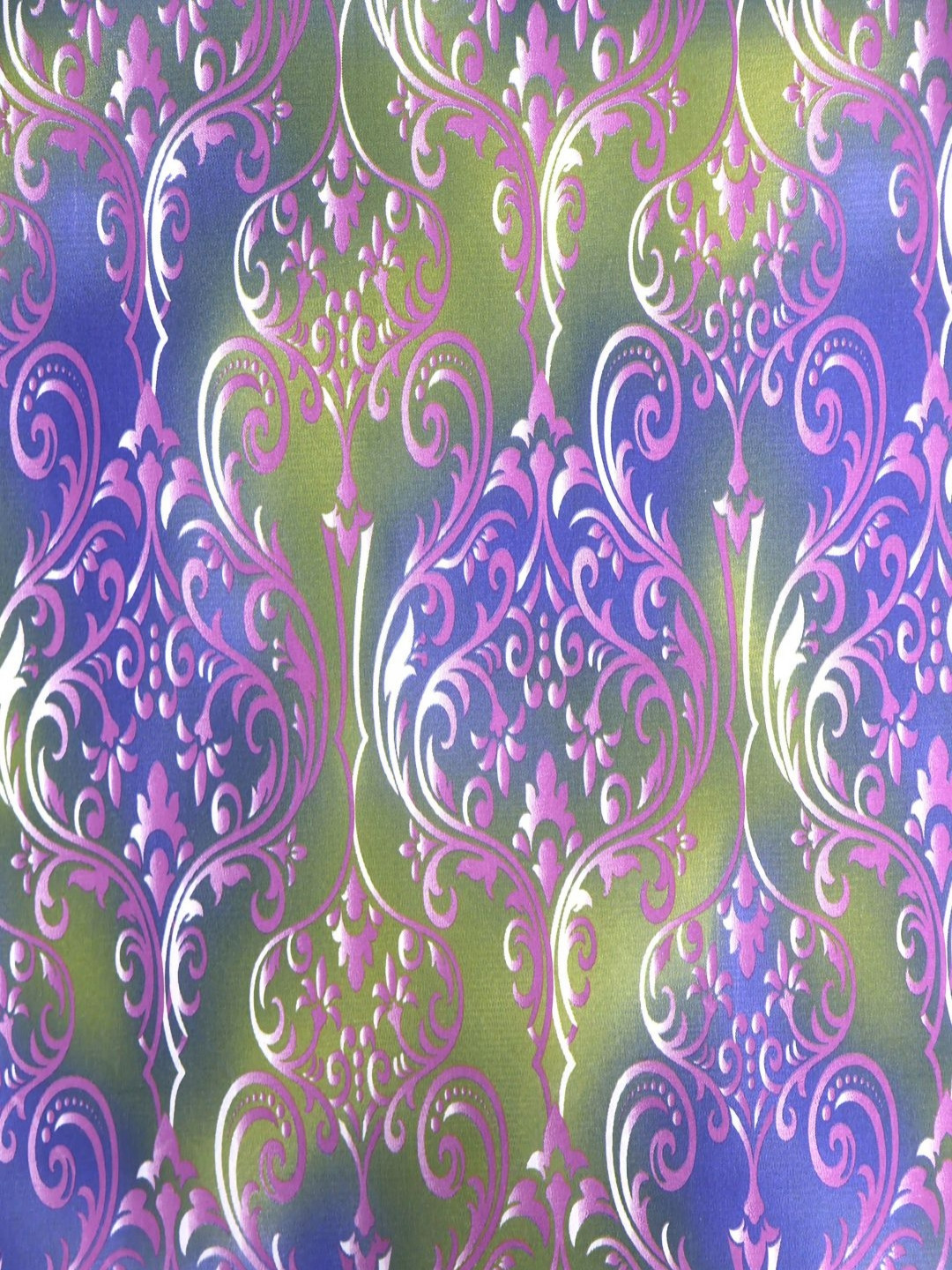 

BOMBAY DYEING Violet & Green Ethnic Motifs 120 TC Single Bedsheet with 1 Pillow Covers