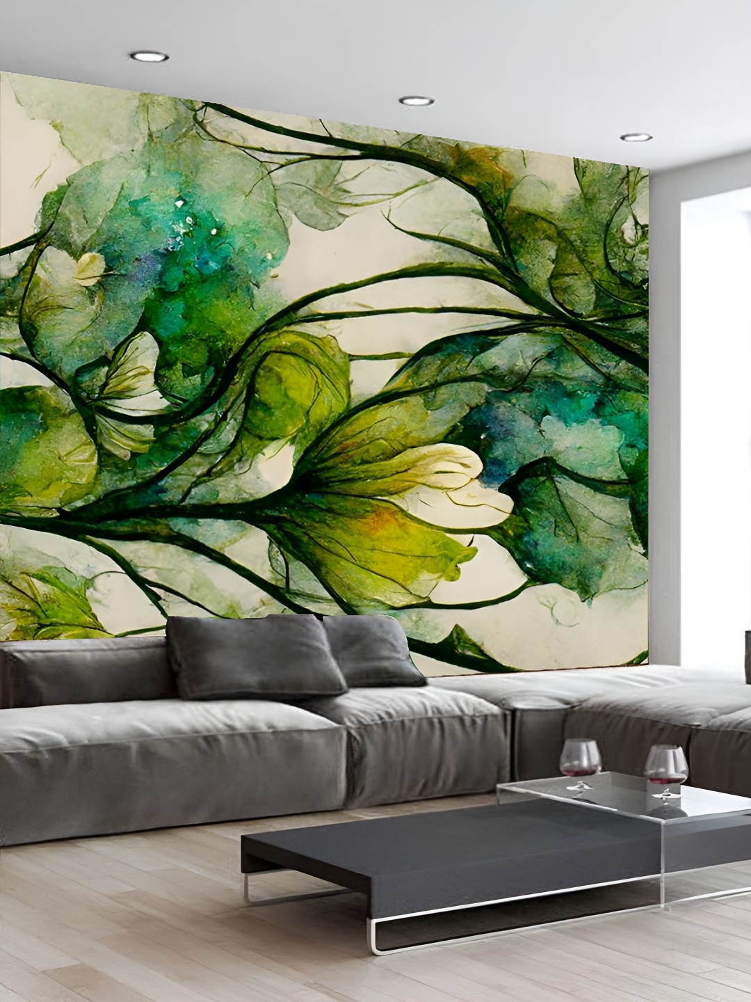 

Aura Green & Cream Printed Self-Adhesive Wall Sicker