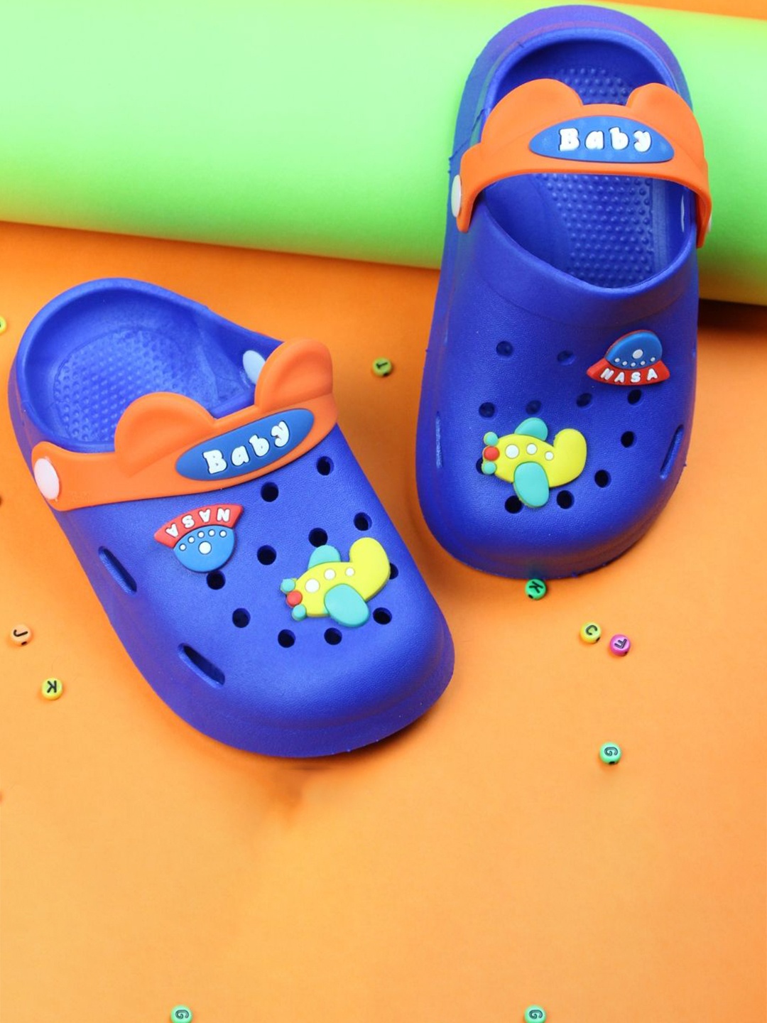 

BAESD Unisex Kids Clogs, Blue