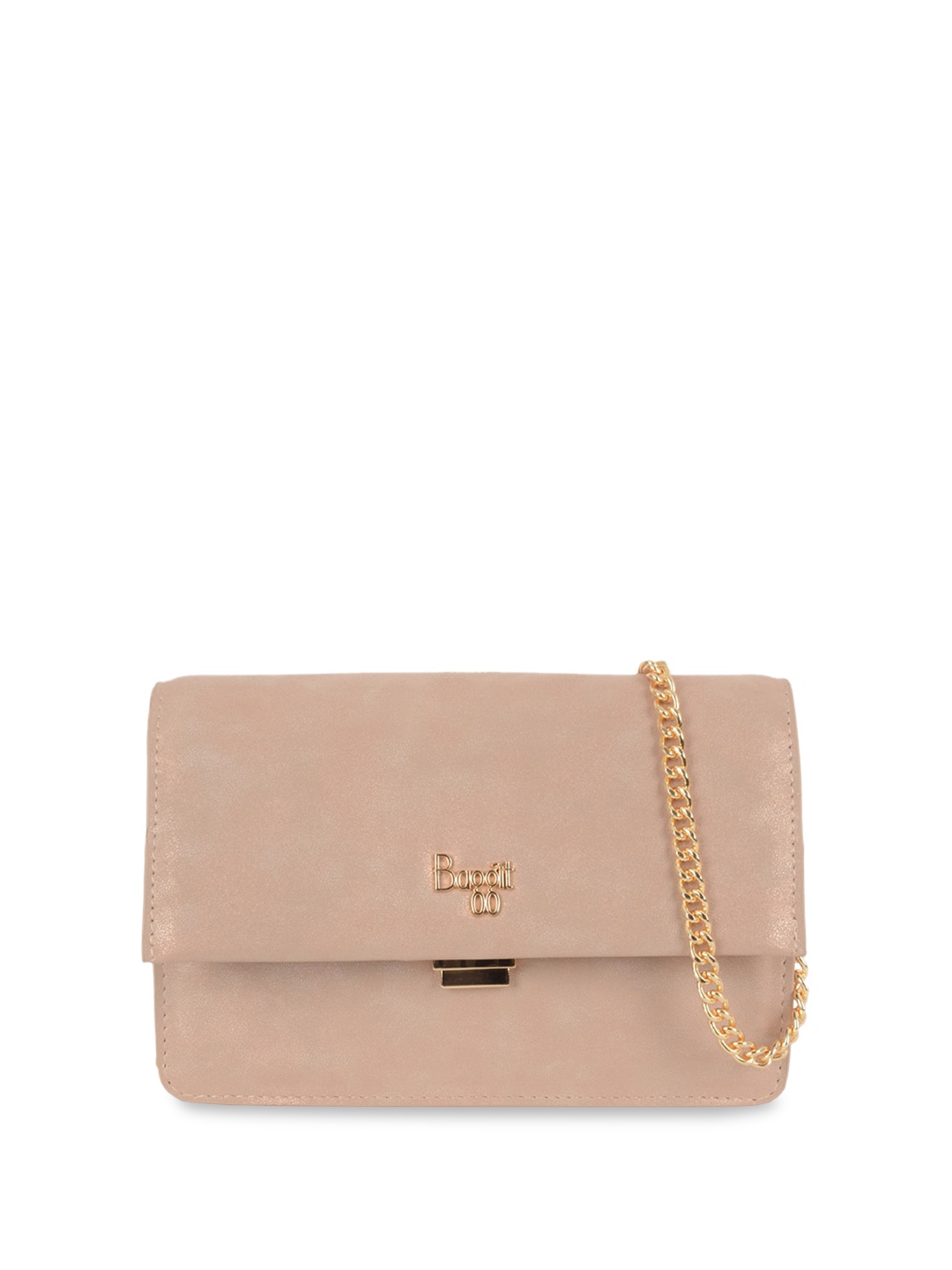 Baggit Embellished PU Shopper Sling Bag, Pink