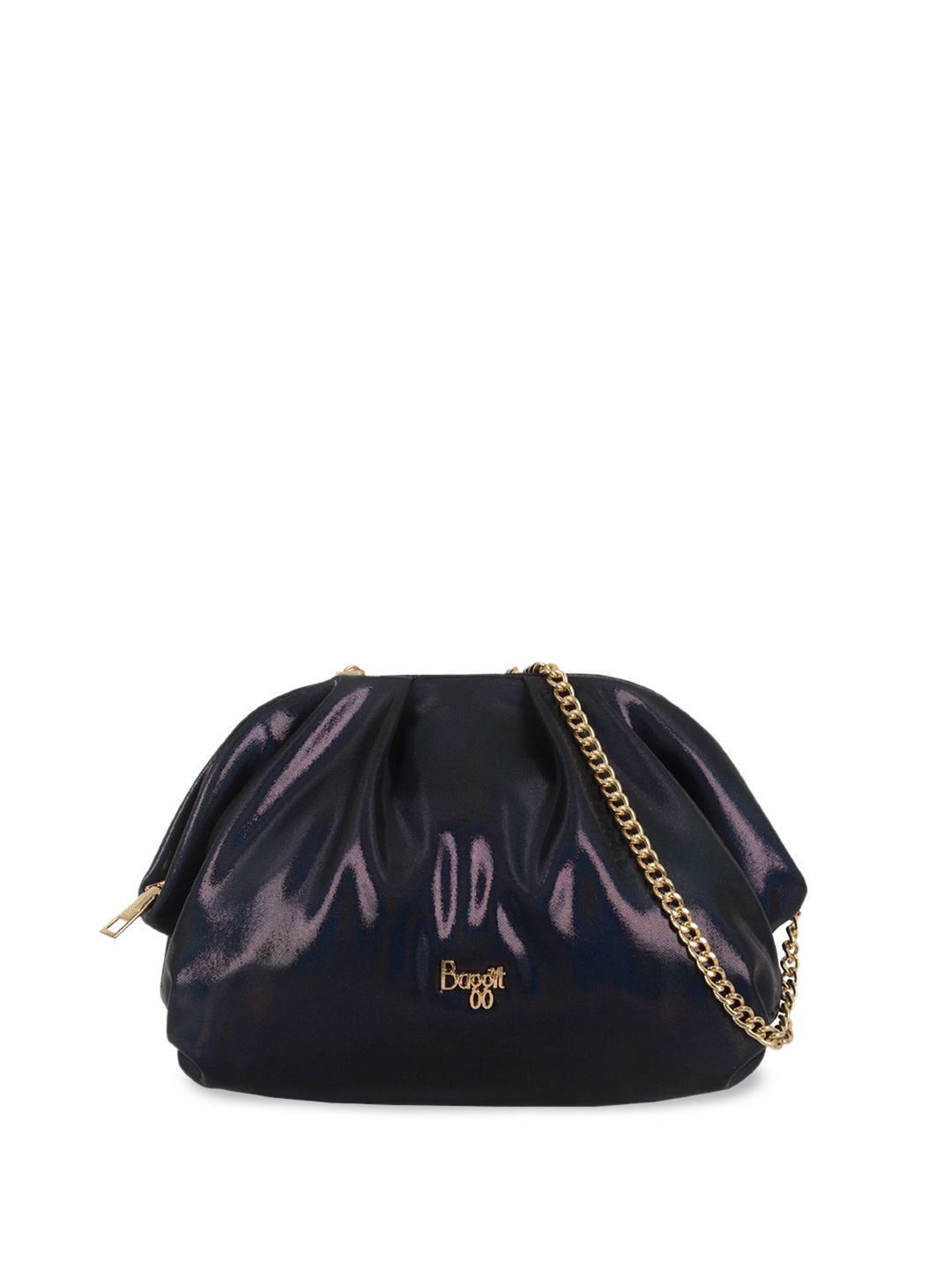 

Baggit PU Structured Handheld Bag, Blue