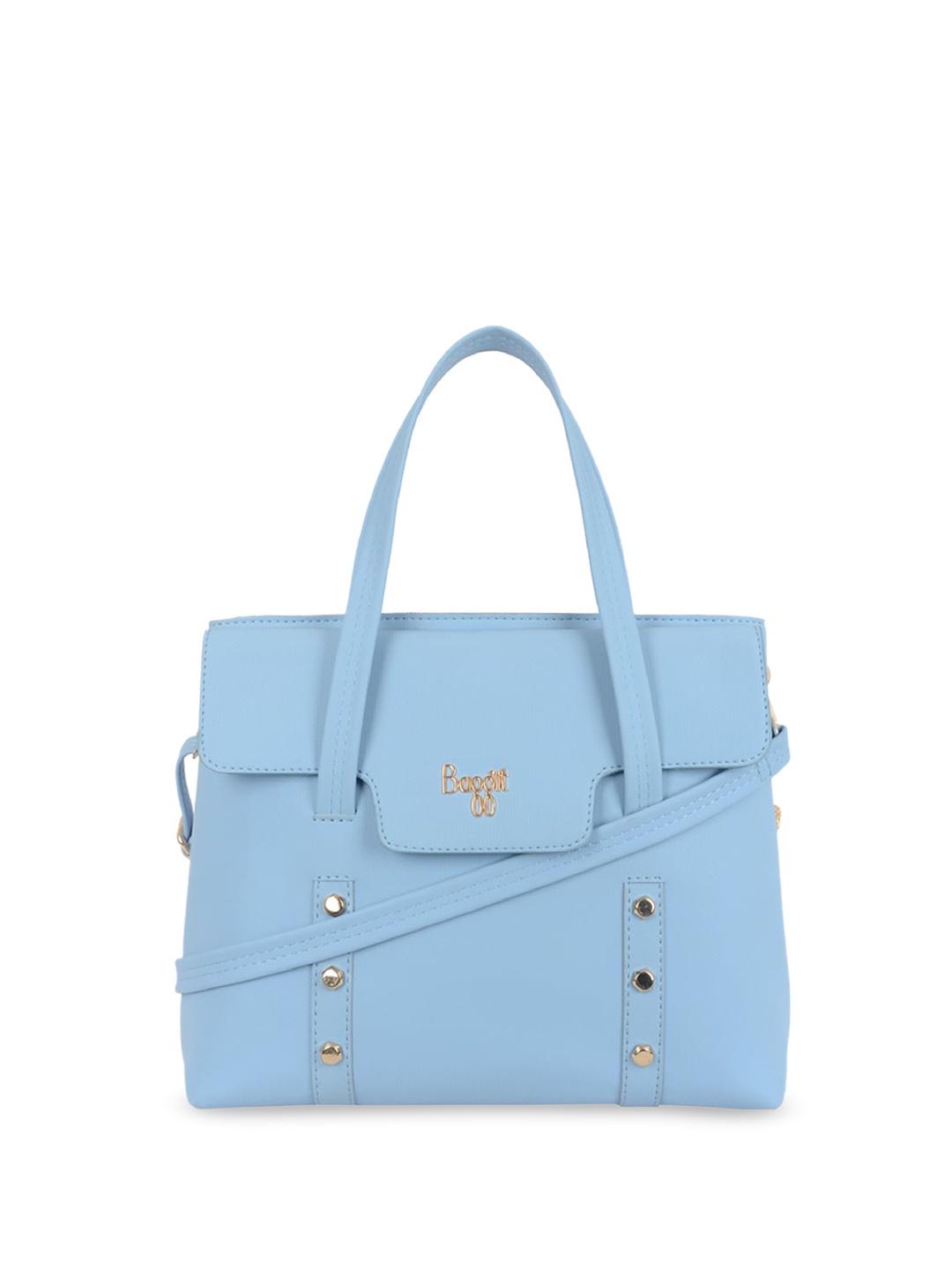 

Baggit PU Shopper Shoulder Bag, Blue