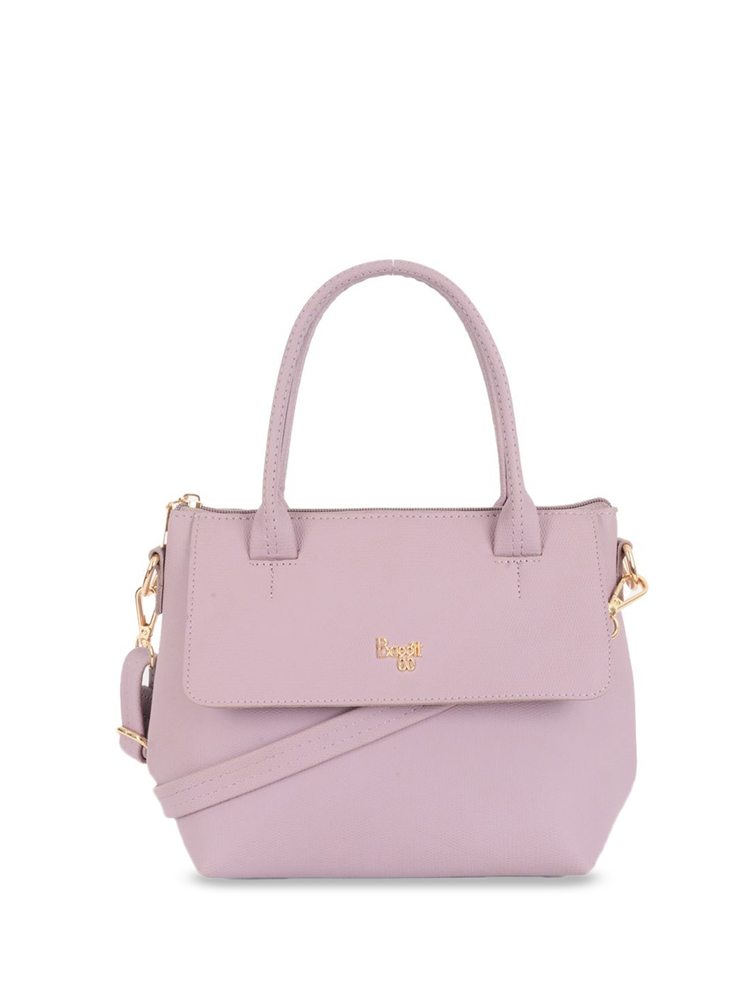 

Baggit PU Structured Handheld Bag, Purple