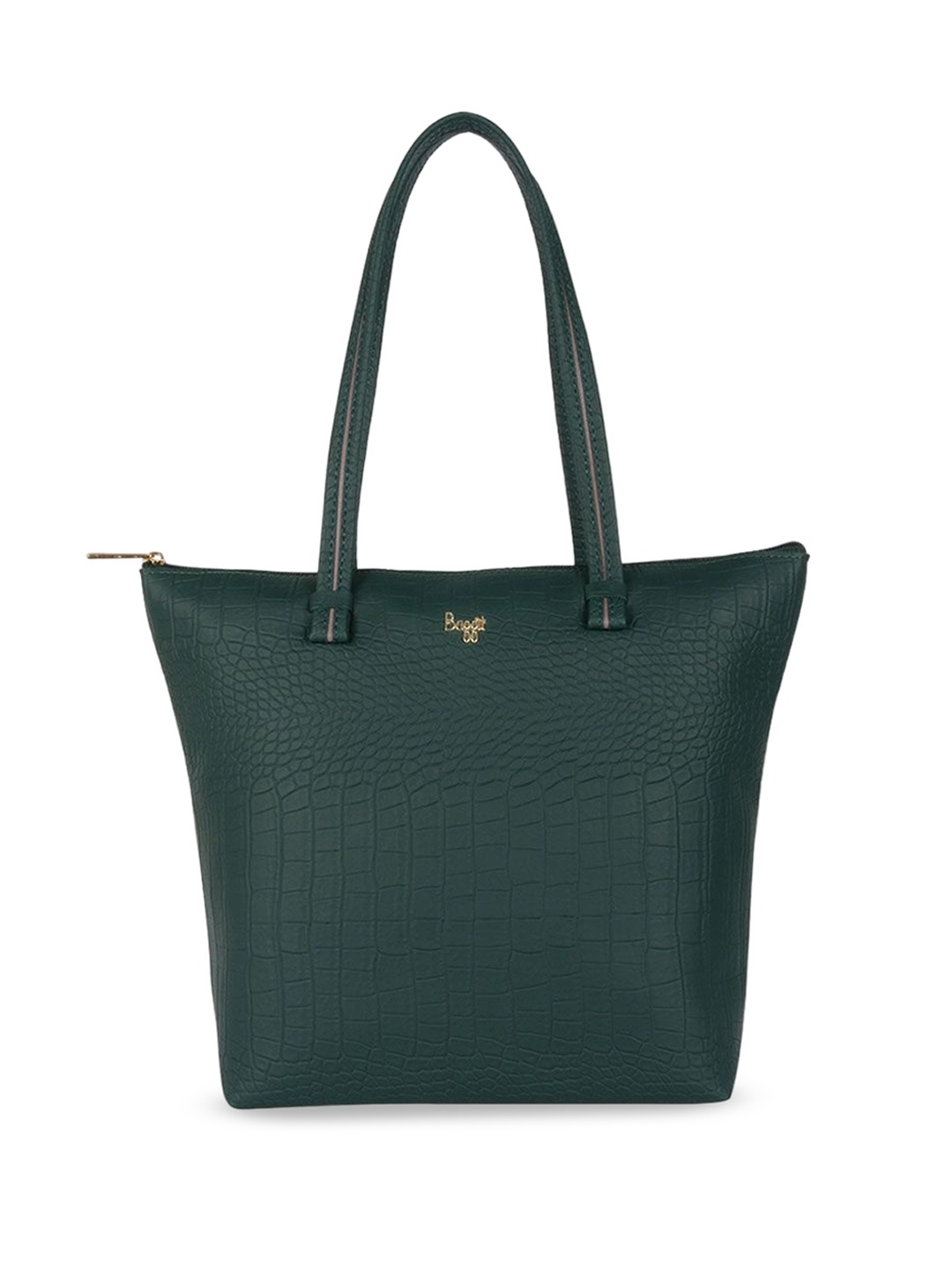 

Baggit PU Shopper Shoulder Bag, Green