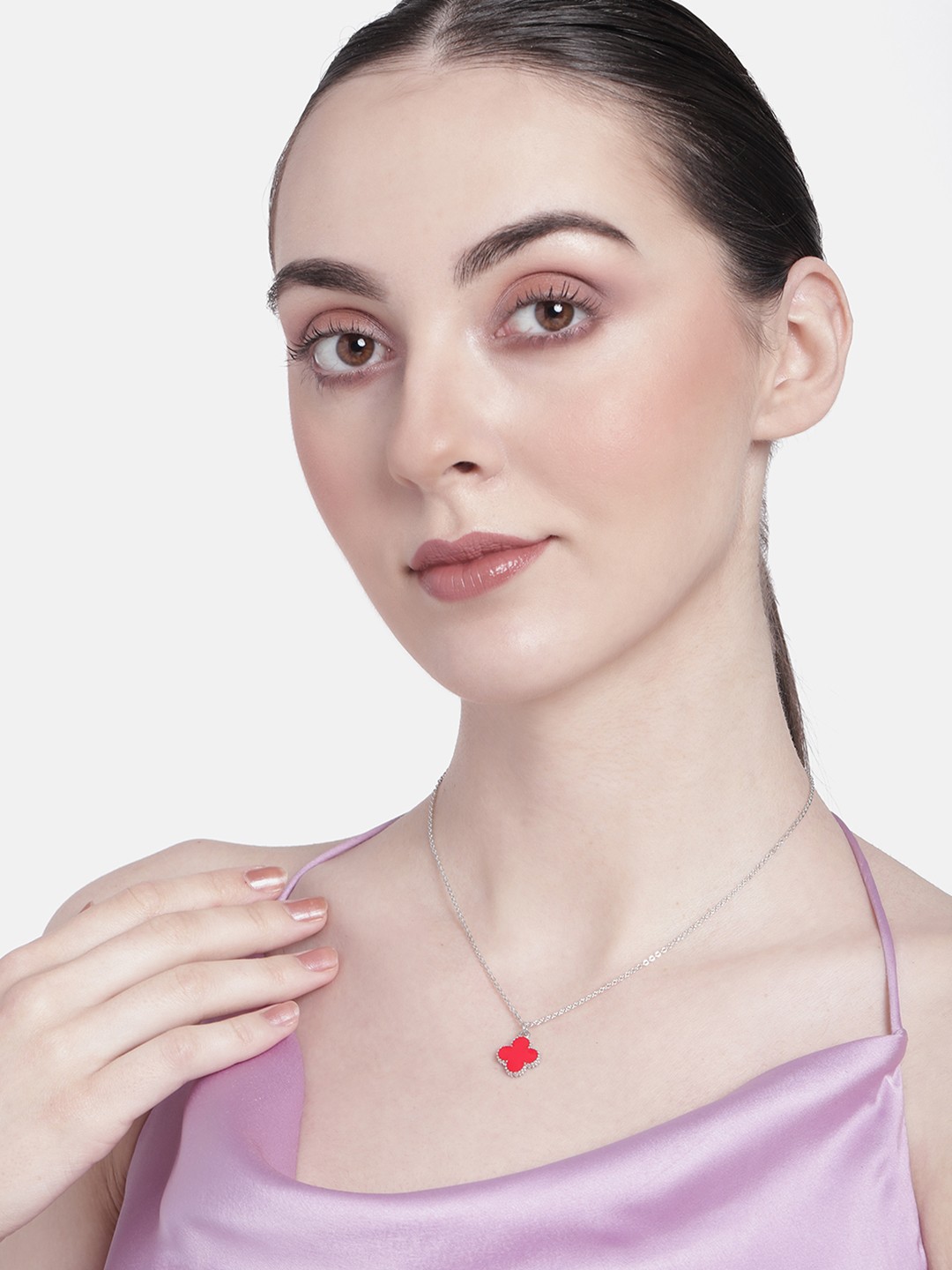 

Estele Rhodium-Plated Chain, Silver