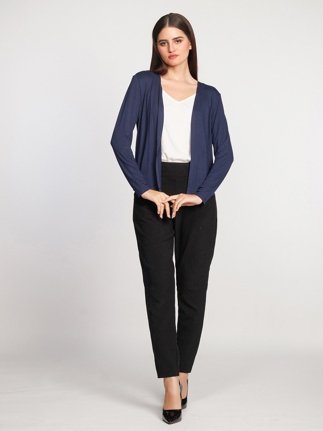 

Zink London Women Shrug, Blue