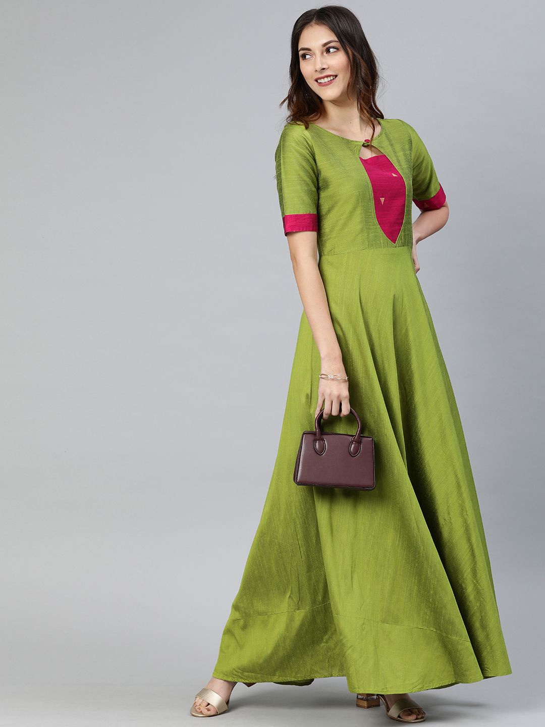 

Swishchick Maxi Dress, Green