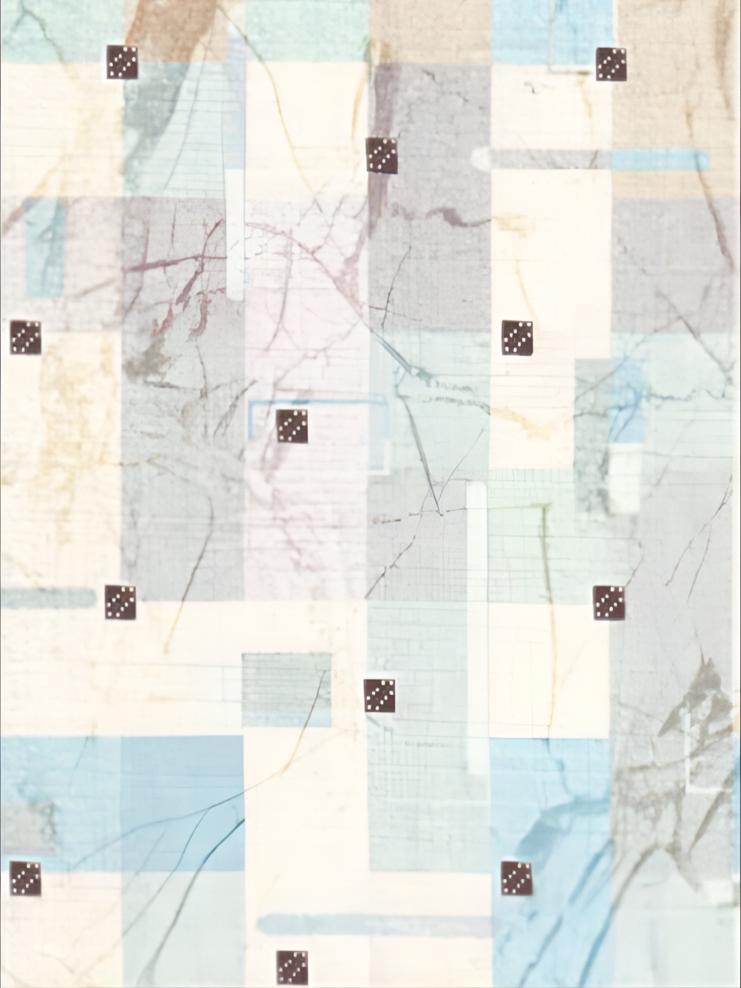 

Aura Beige & Blue 3D Printed Wall Panel