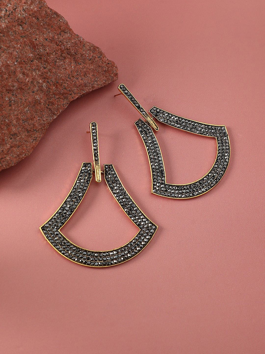 

SOHI Contemporary Drop Earrings, Silver