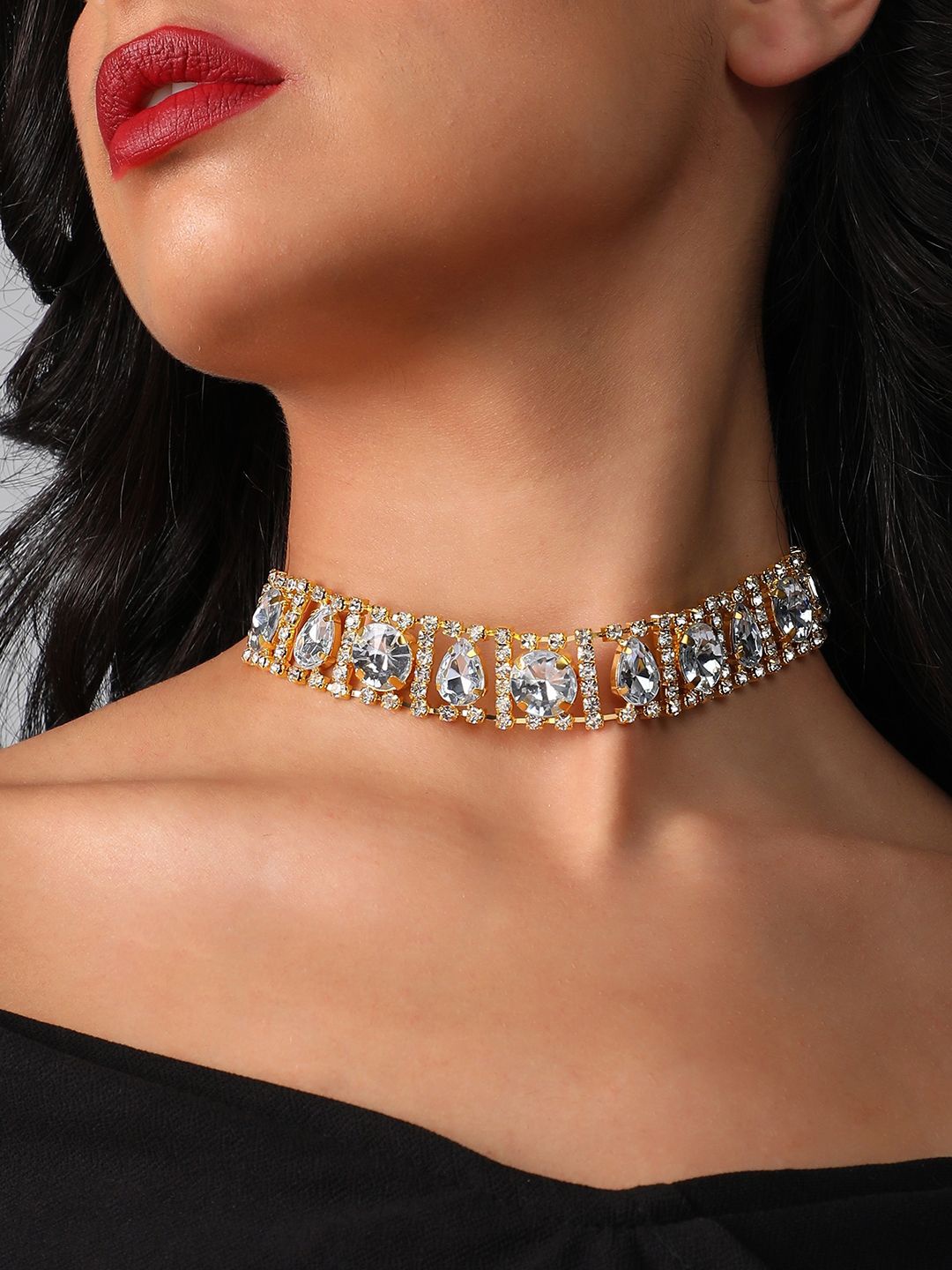 

SOHI Silver-Plated Necklace