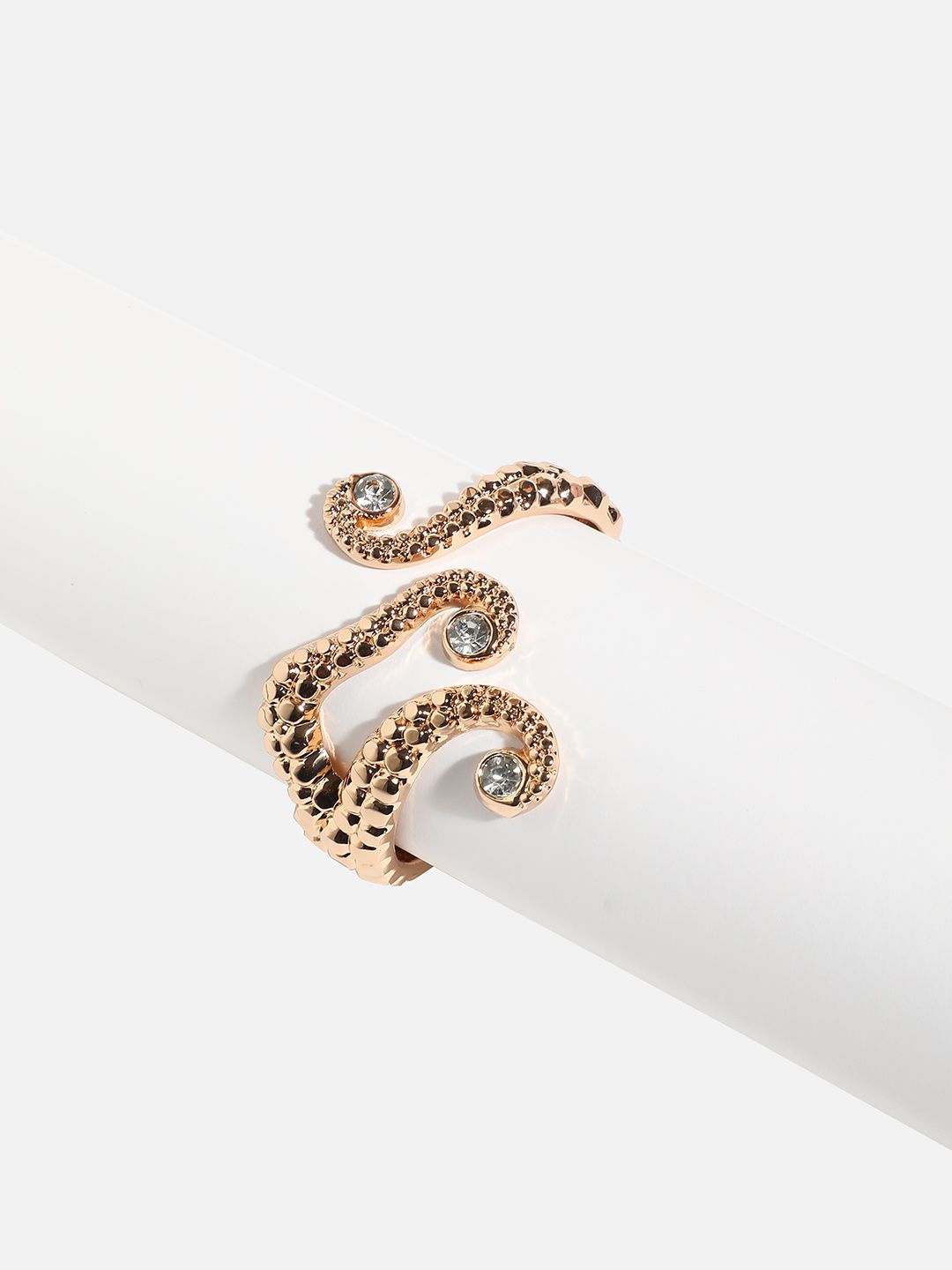 

SOHI Gold Plated Cuff Bracelet