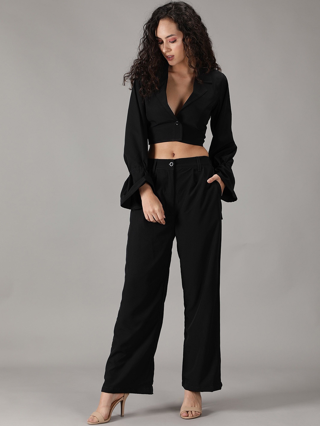 

smisingbee Top & Trousers Co-Ords, Black