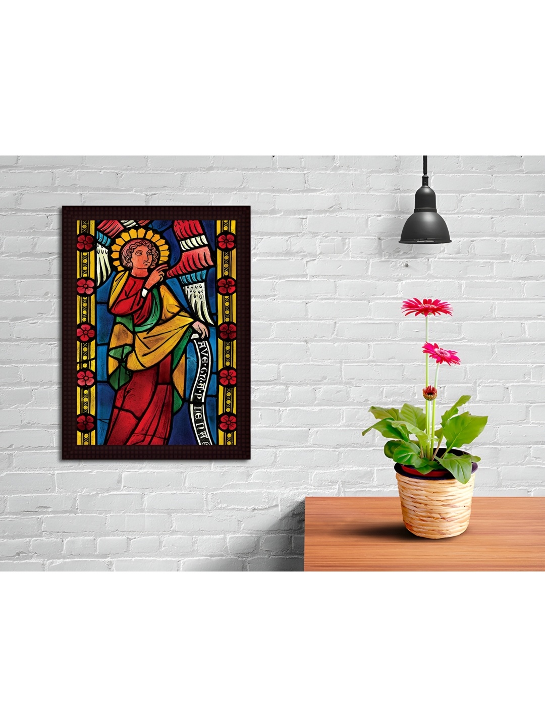 

Tamatina Red & Yellow Canvas Saint Raphael Wall Art