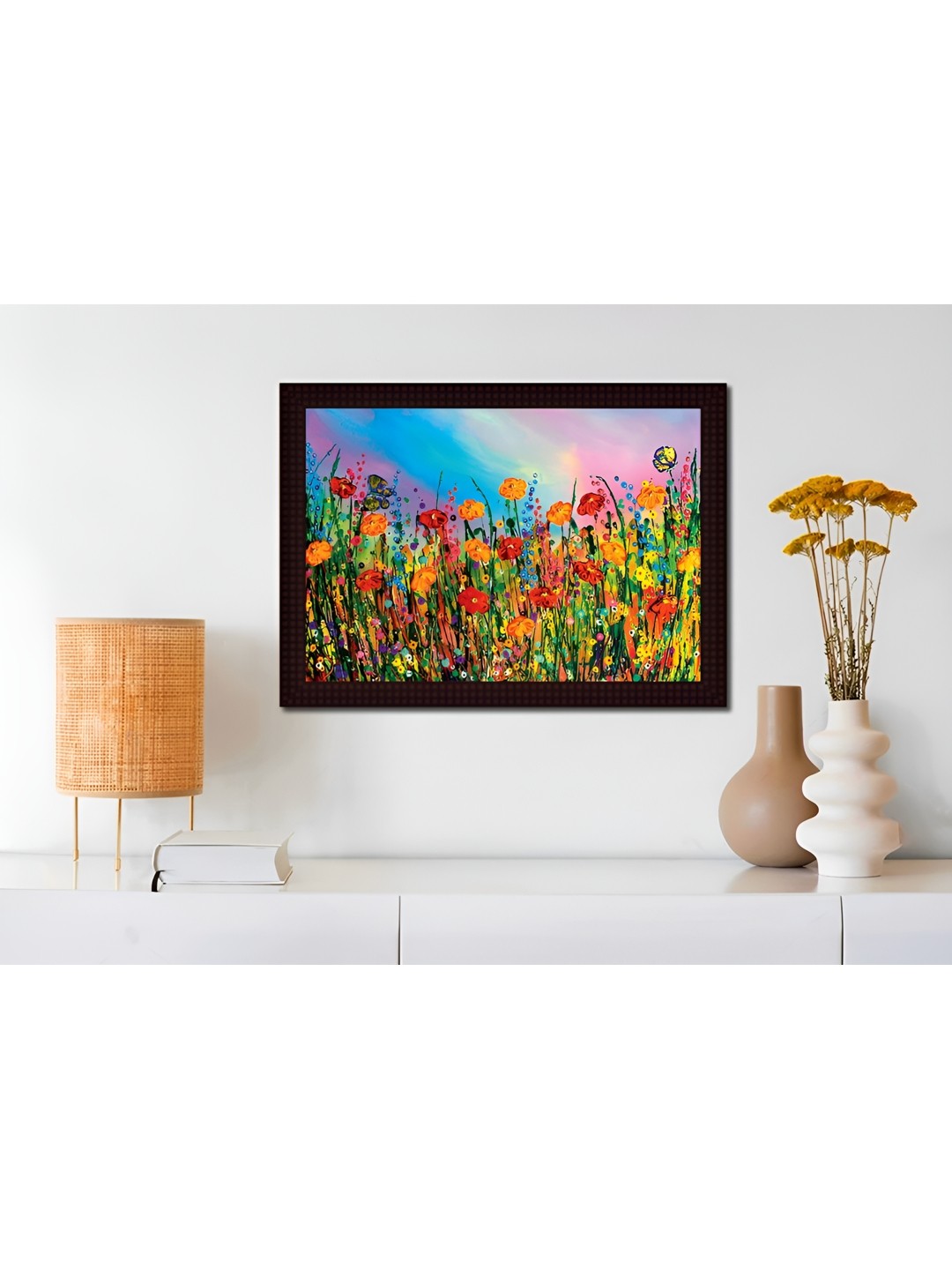 

Tamatina Yellow & Green Canvas Beautiful Flowers Wall Art