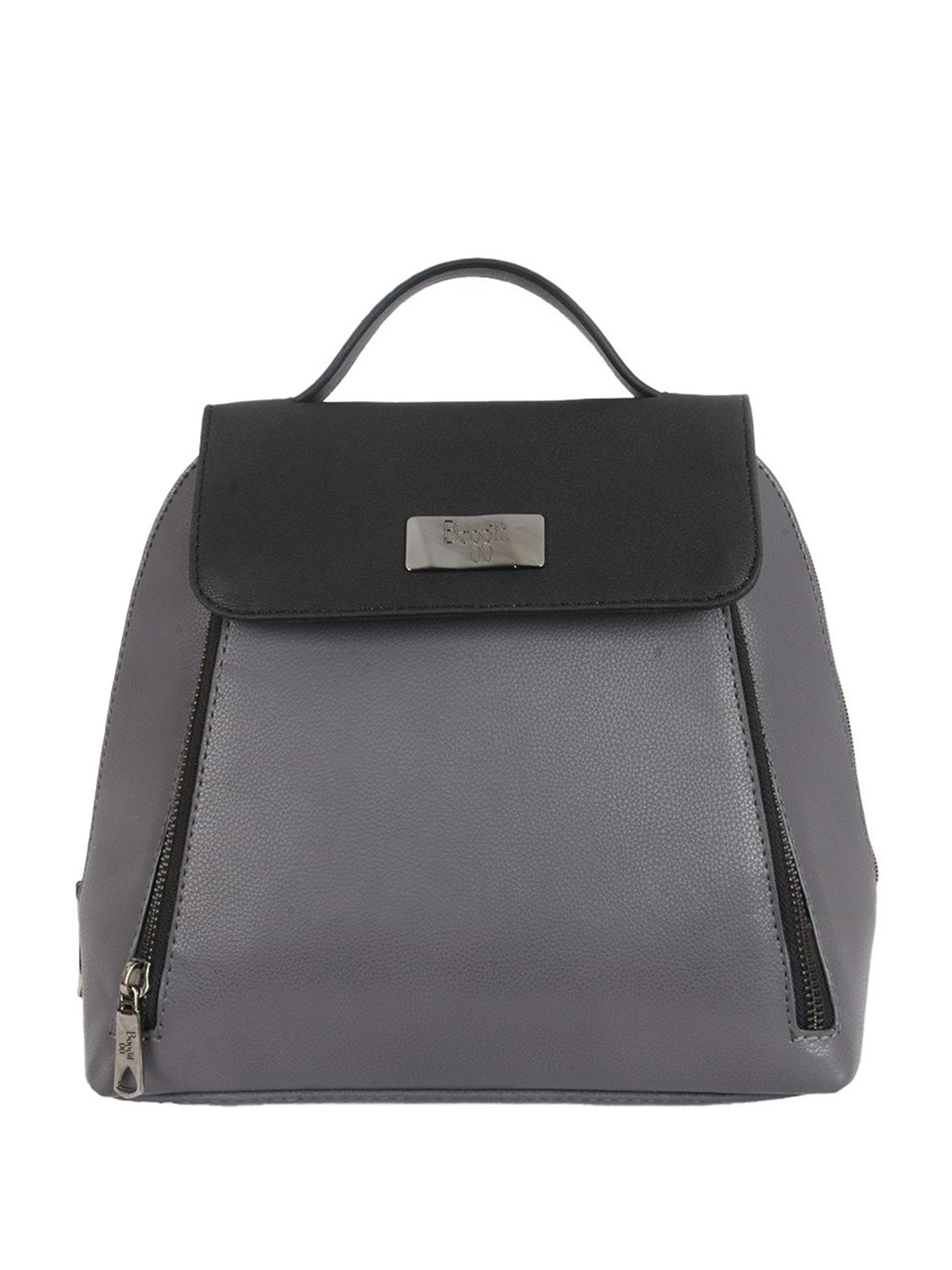 

Baggit Women Solid Ergonomic Backpack, Grey