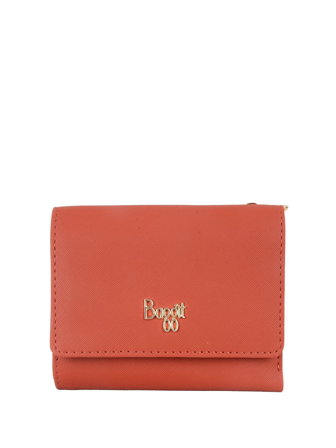 

Baggit Women Three Fold Wallet, Red