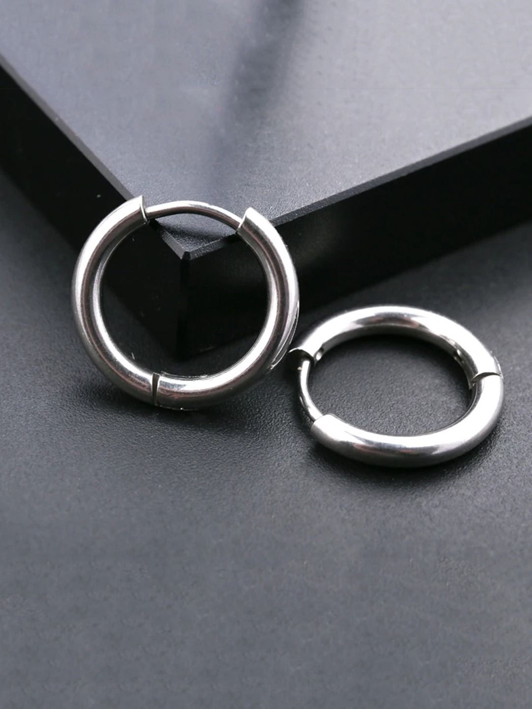 

Krelin Classic Hoop Earrings, Silver