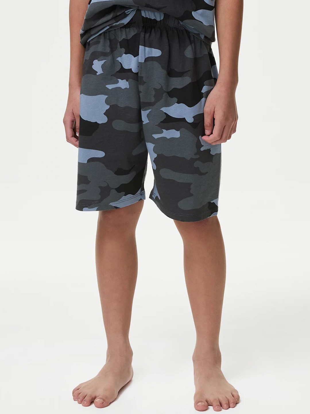 

Marks & Spencer Boys Printed Night suit, Black