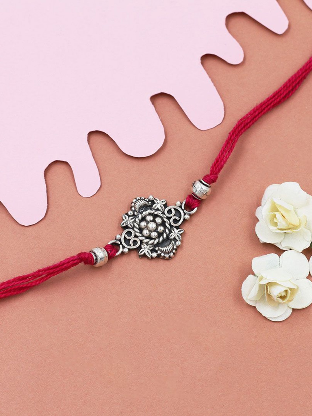 

SANGEETA BOOCHRA 925 Sterling Silver Rakhi