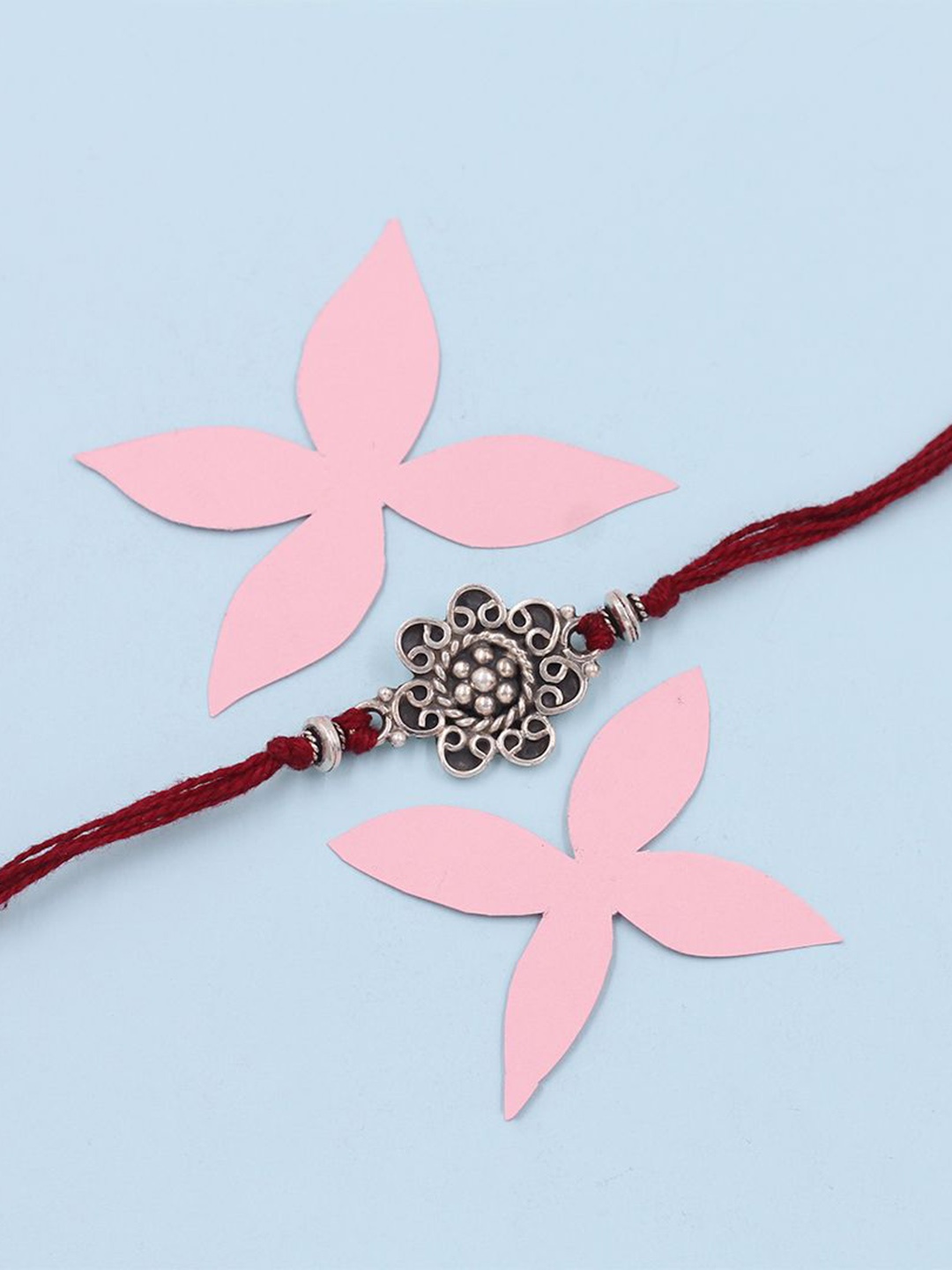 

SANGEETA BOOCHRA 925 Sterling Silver Rakhi