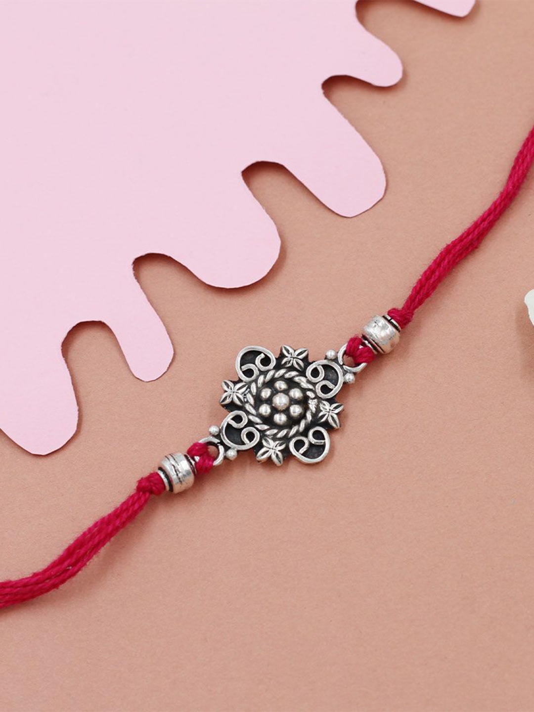 

SANGEETA BOOCHRA 925 Sterling Silver Rakhi