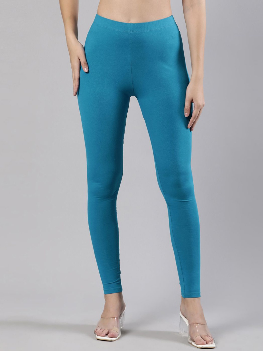 

Femmora Ankle-Length Leggings, Blue