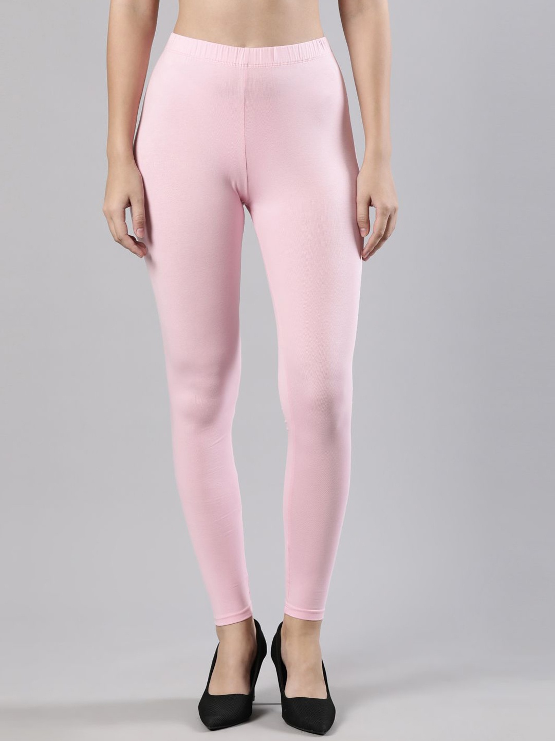 

Femmora Women Ankle-length Leggings, Pink