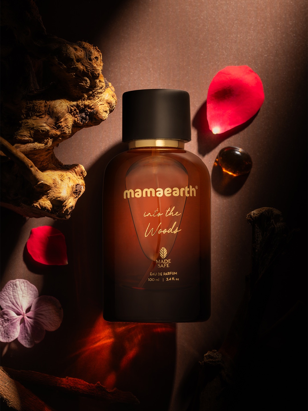 

Mamaearth Men Into The Woods Premium & Long Lasting Eau De Parfum - 100 ml, Brown