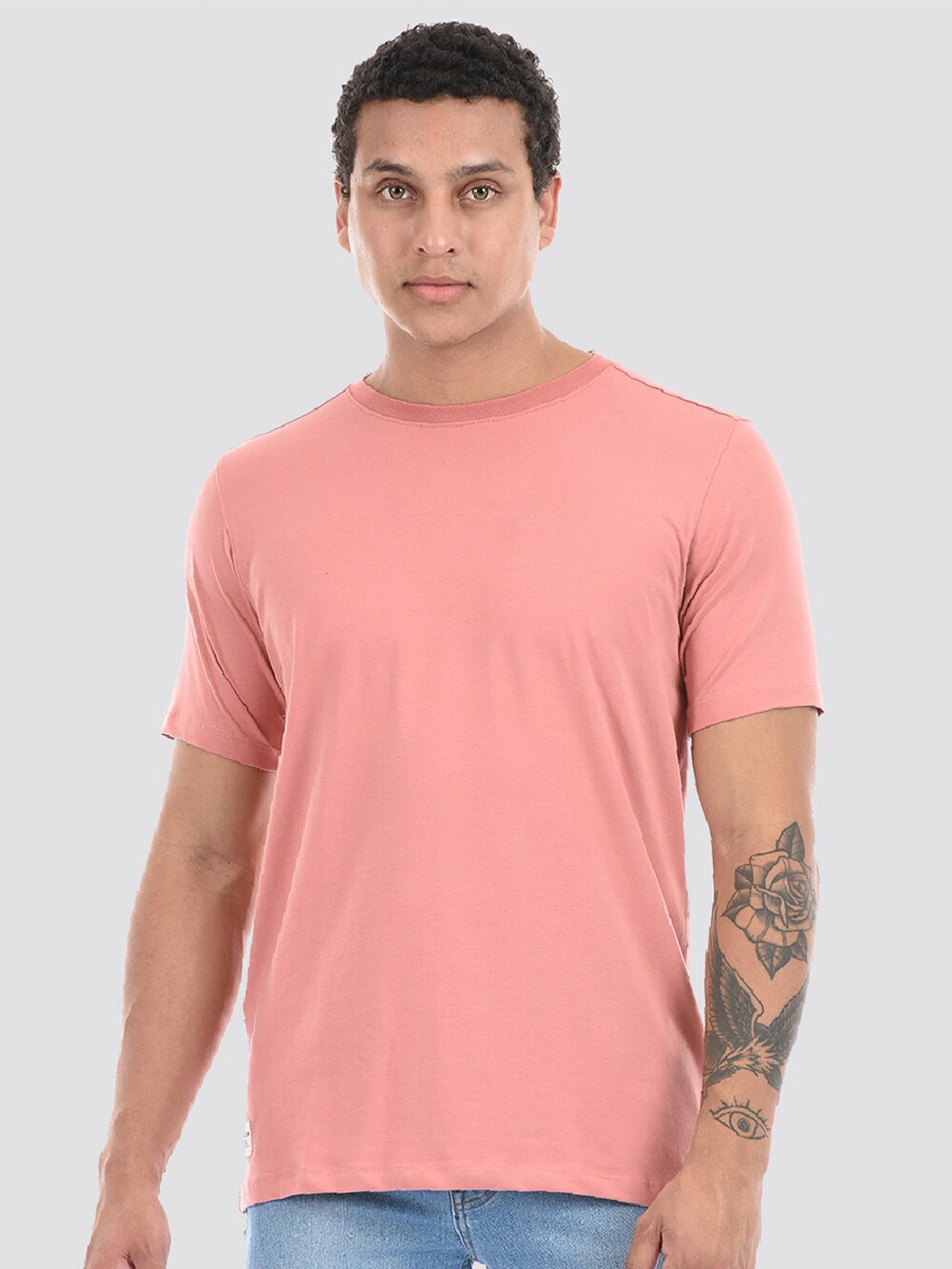 

LONDON FOG Men T-shirt, Peach