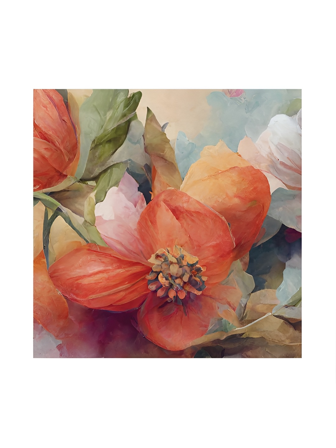 

RANDOM Brown & Green Canvas Floral and Botanical Wall Art