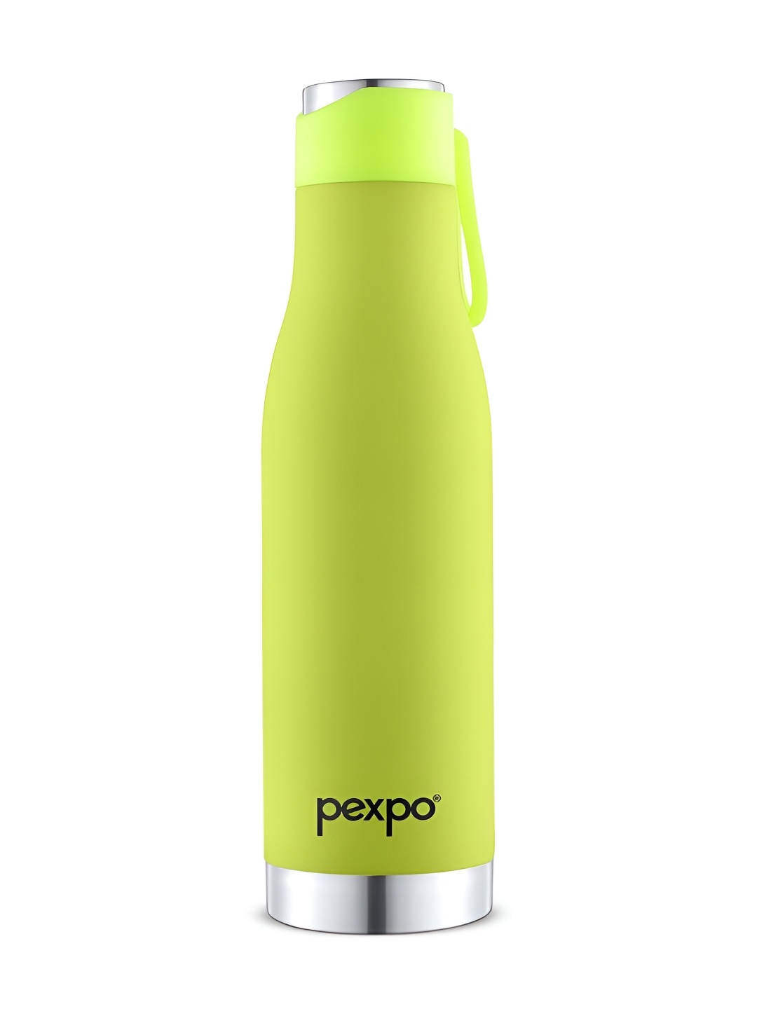 

Pexpo Ignite Lime Green ISI Certified Thermosteel Hot and Cold Flask Water Bottle 900 ml