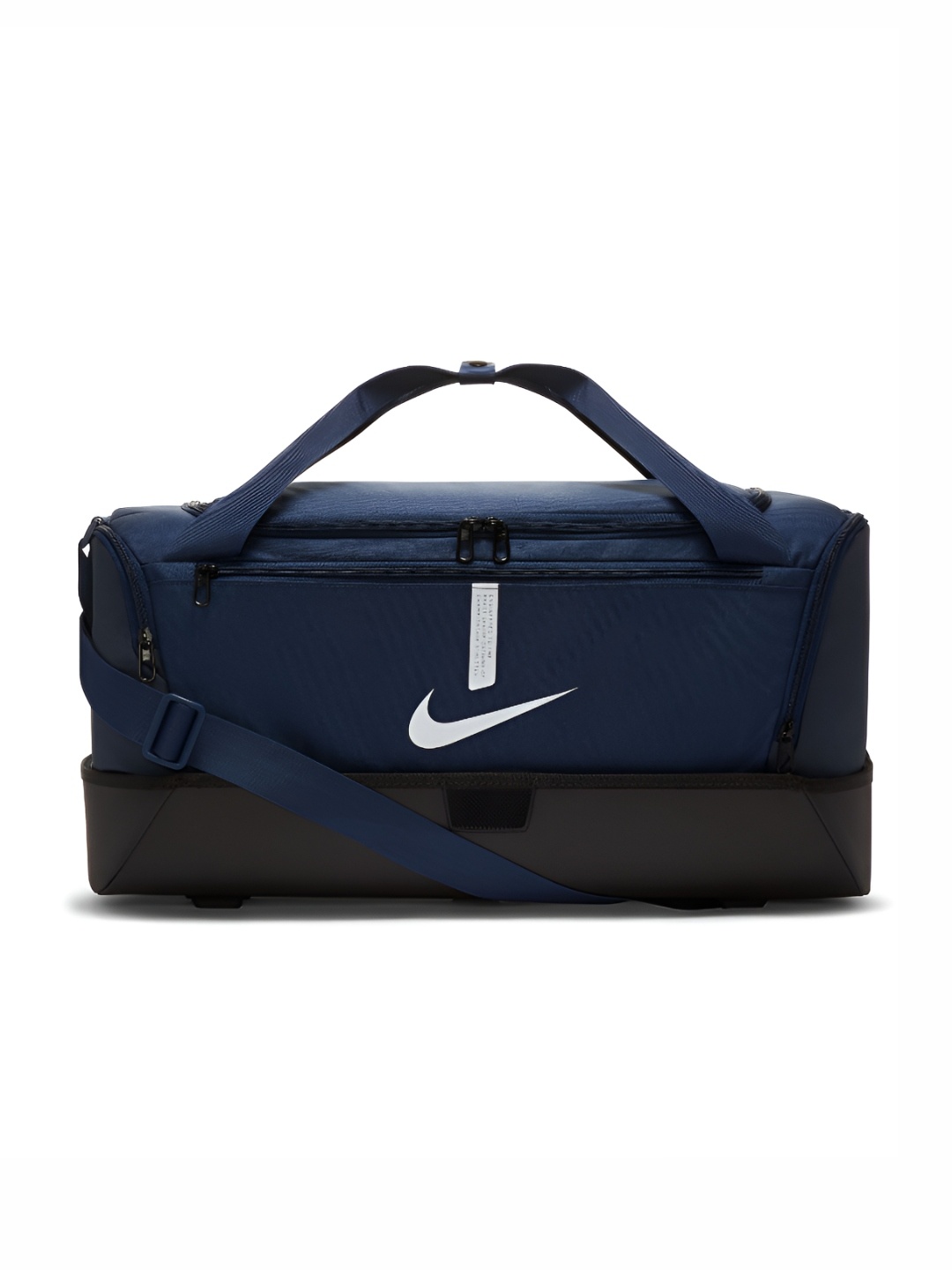 

Nike Academy Team Football Hard-Case Duffel Bag (Medium, 37L), Navy blue