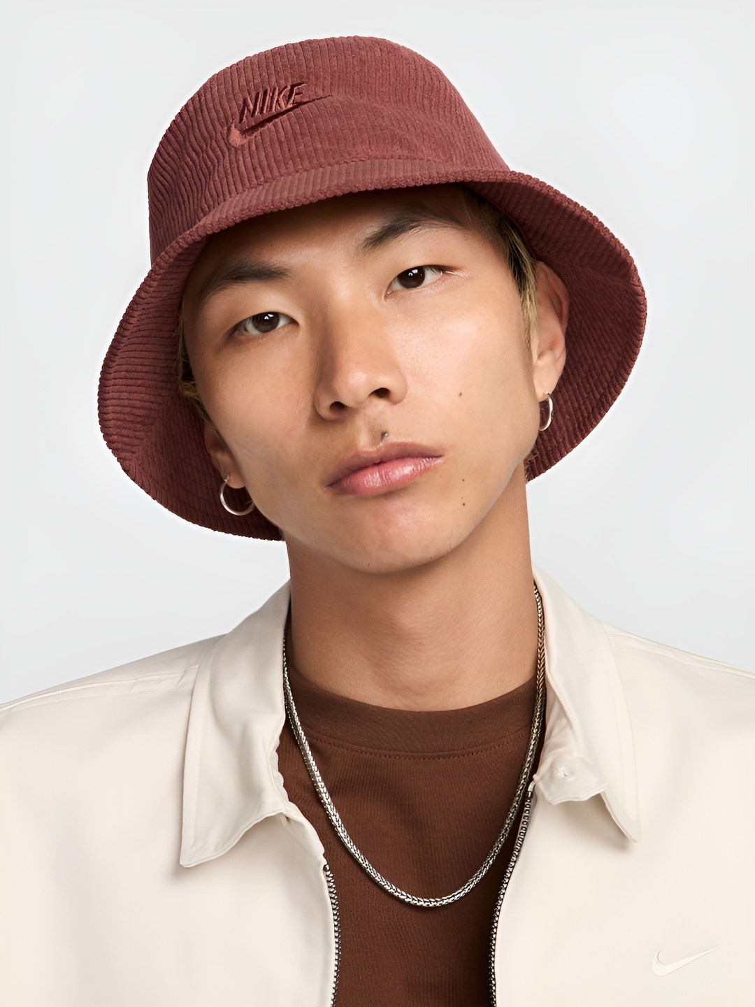 

Nike Unisex Apex Corduroy Bucket Hat, Brown