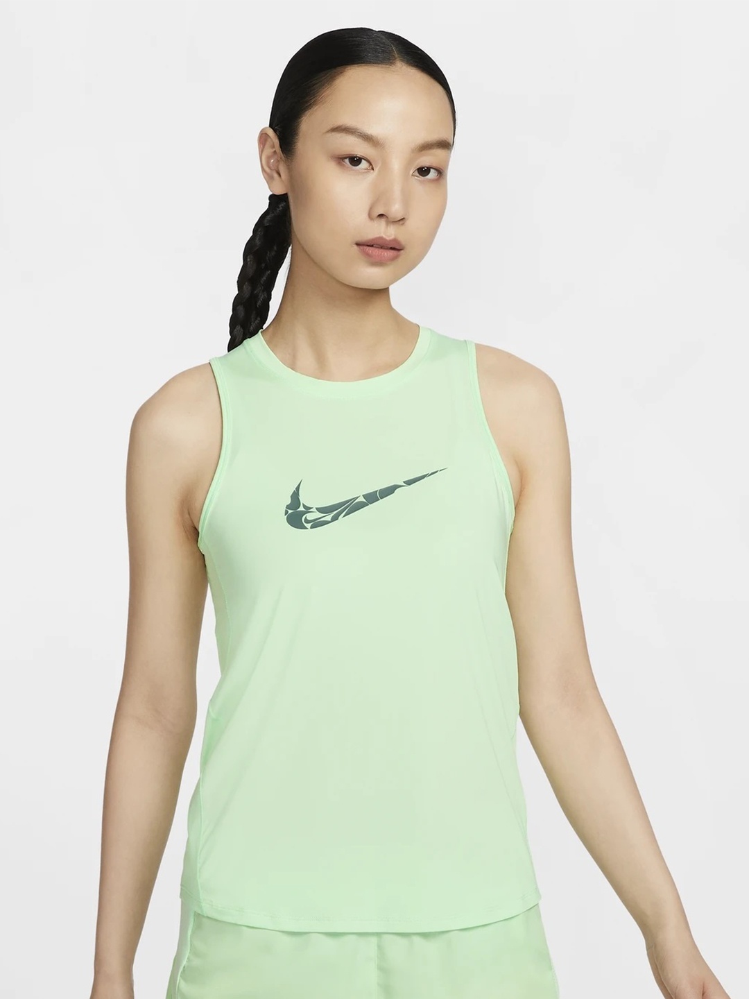 

Nike One Women's Graphic Running Tank Top, Green