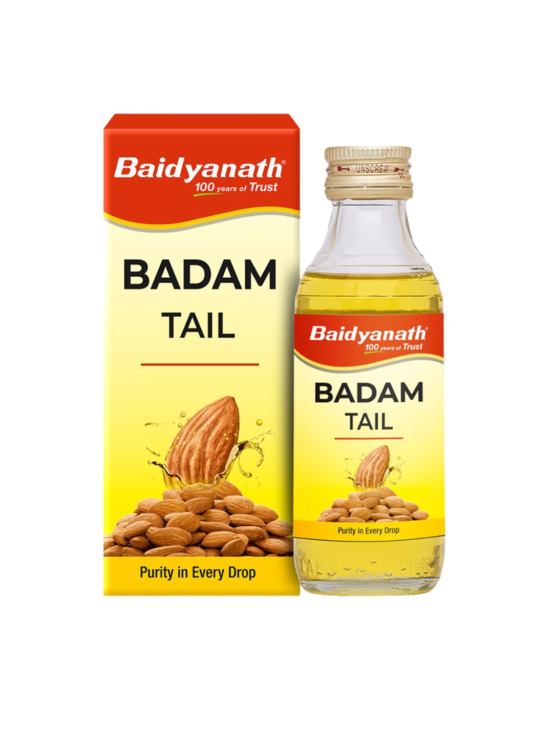 

Baidyanath Badam Tail To Improve Digestion - 50ml, Yellow