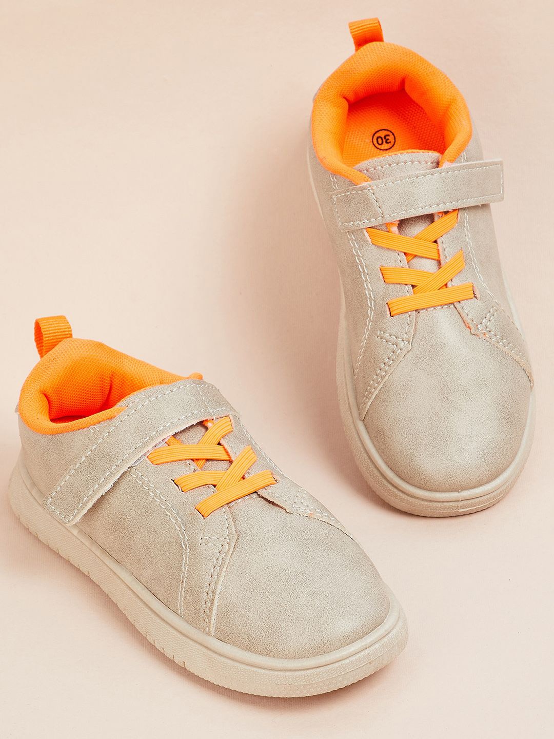 

max Boys PU Sneakers, Beige
