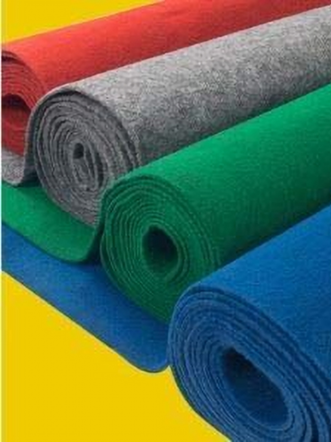

IMRA CARPET Red Solid Handmade Nylon Carpet