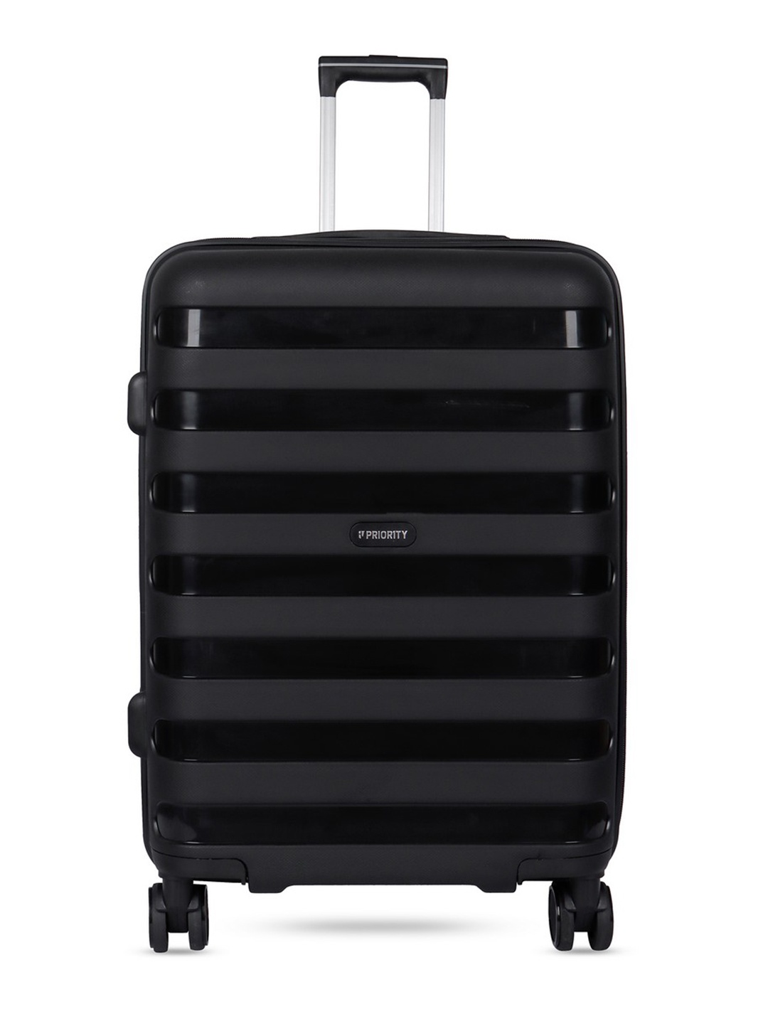 

Priority Summer 24 Large Hard Sided Trolley Bag, Black