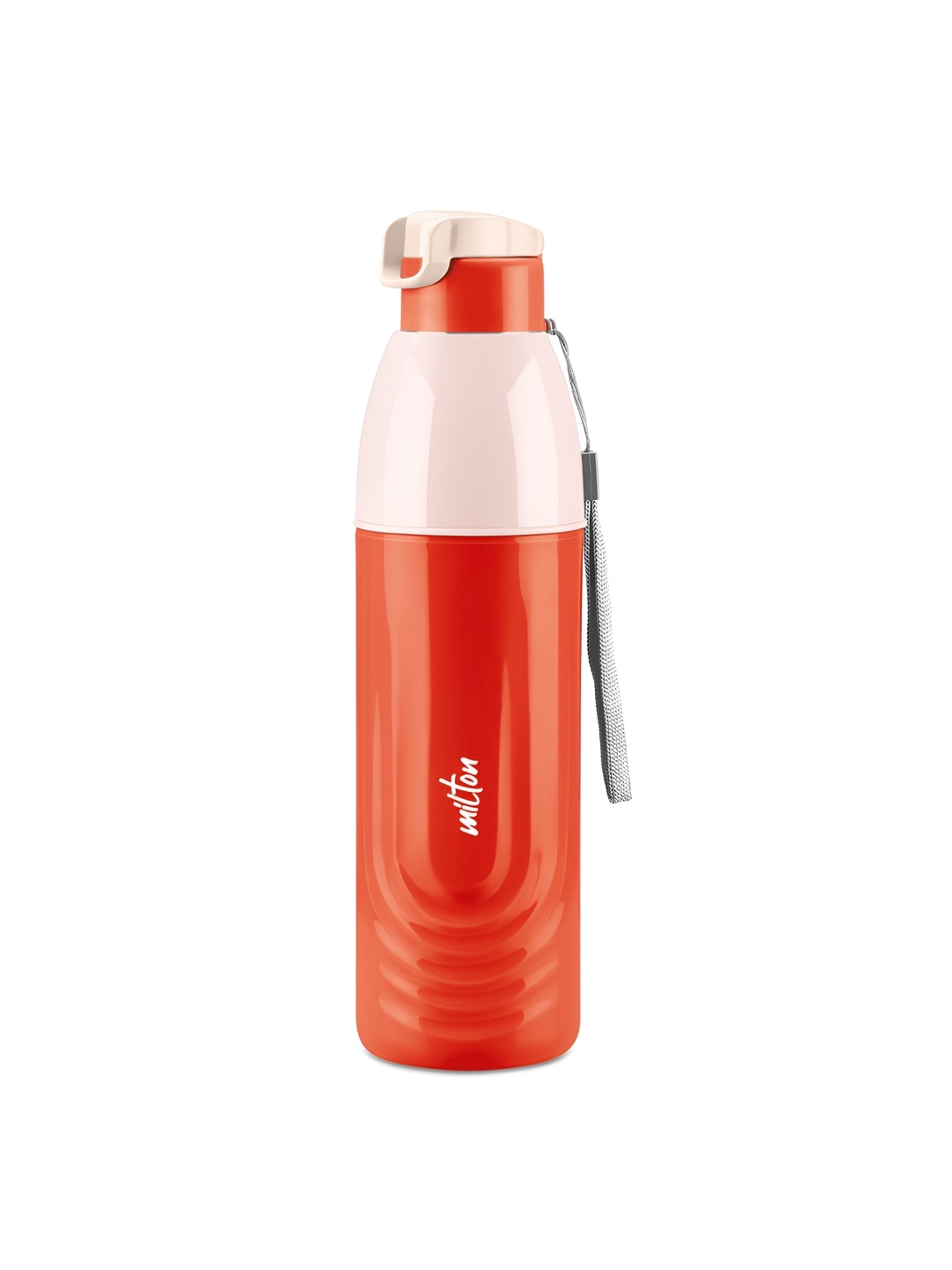 

Milton Kool Nectar 900 Insulated Water Bottle 700 ml with PU Insulated Flip Top Lid, Red