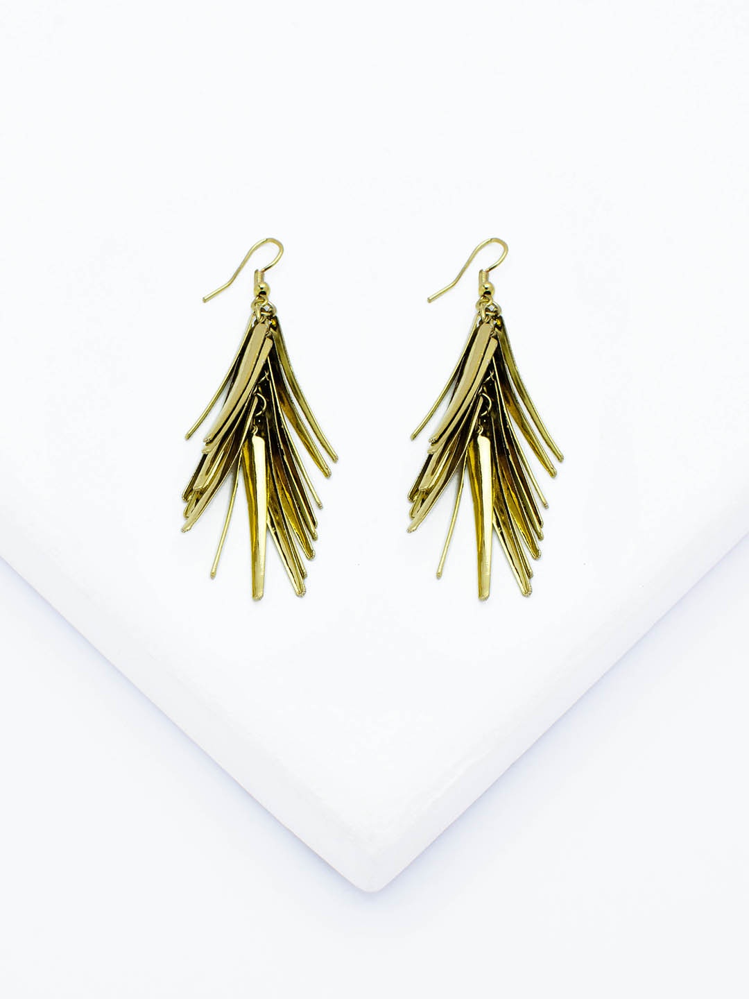 

Rhea ContemporaryGold-Plated Drop Earrings, Gold