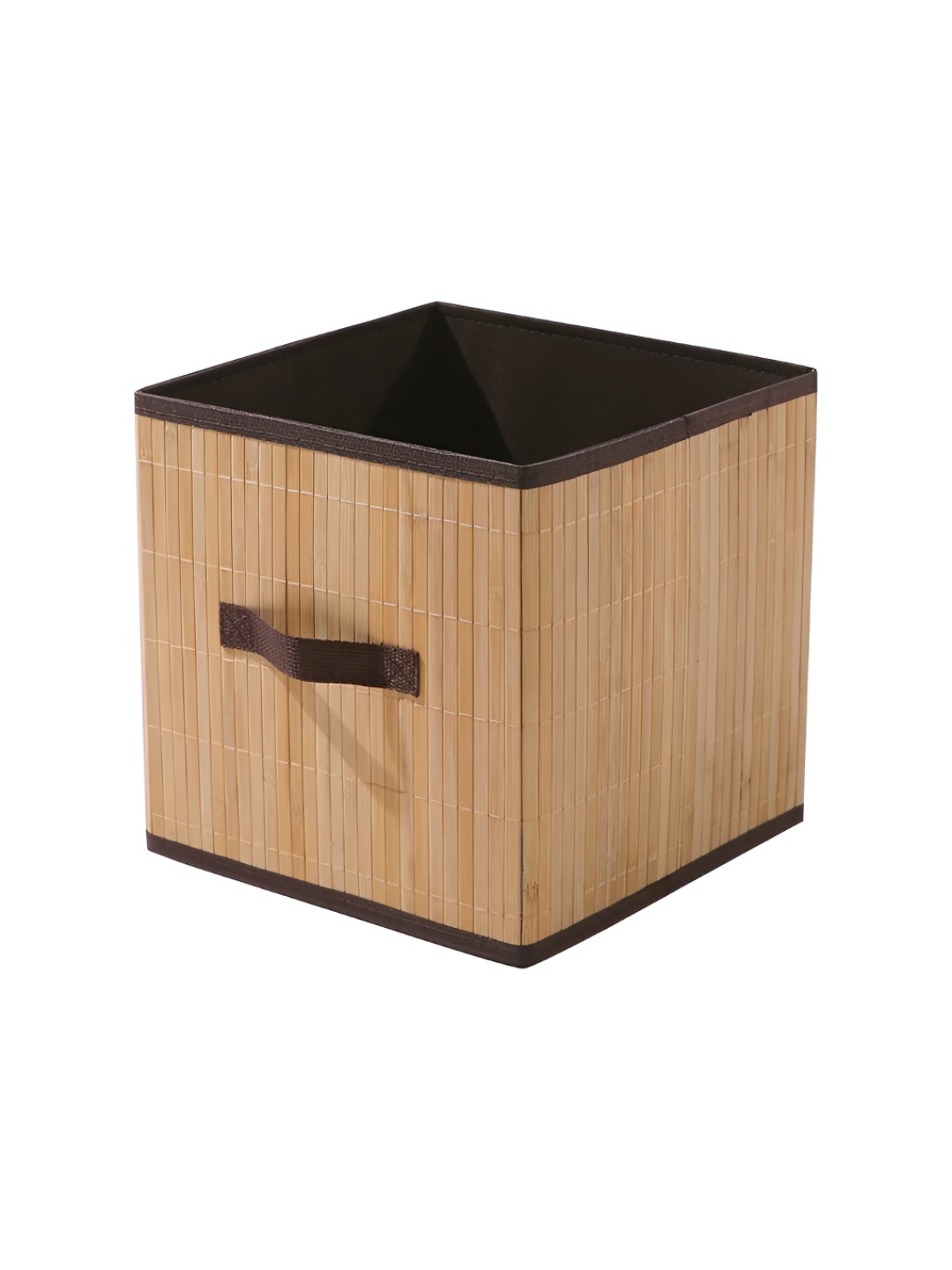 HomeStorie Beige & Brown Bamboo Multi-Utility Organiser