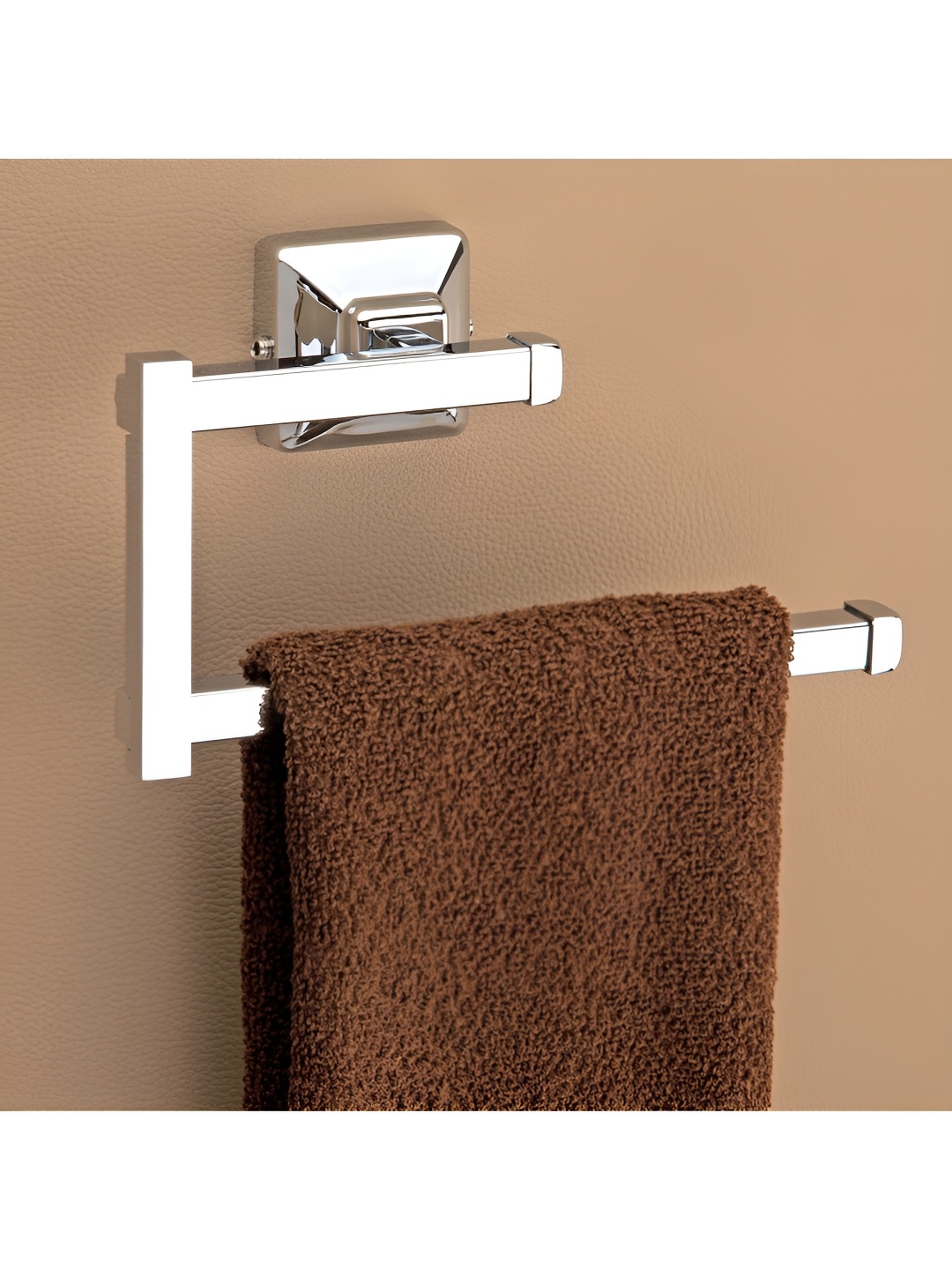 

Plantex Silver-Toned Stainless Steel Contemporary Glossy Towel Holder