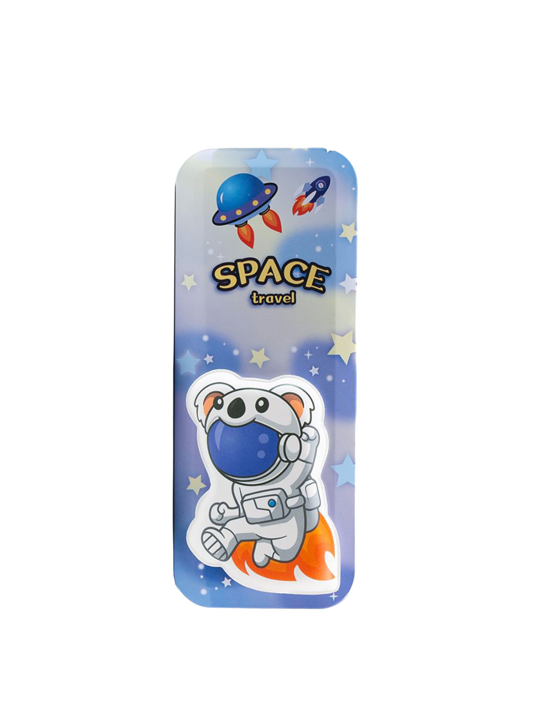 

QIPS Kids Printed Pen Case Stationery, Blue