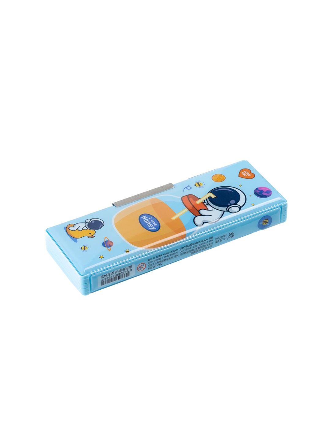 

QIPS Kids Printed Pen Cases Stationery, Blue