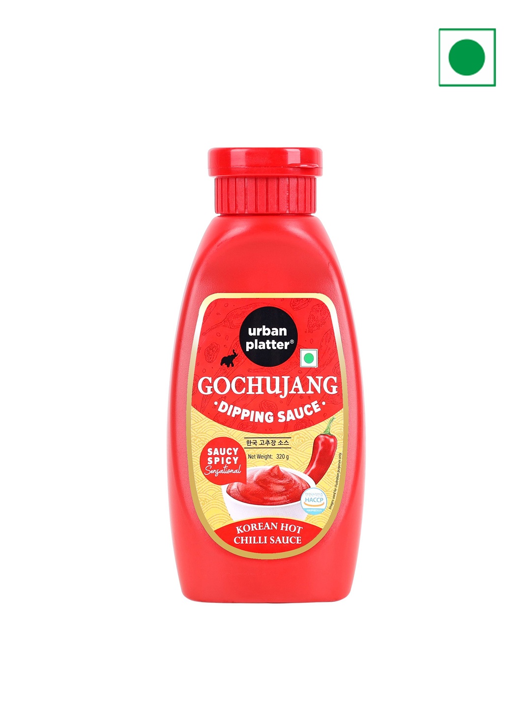 

URBAN PLATTER Korean Gochujang Dipping Sauce-320g, Red