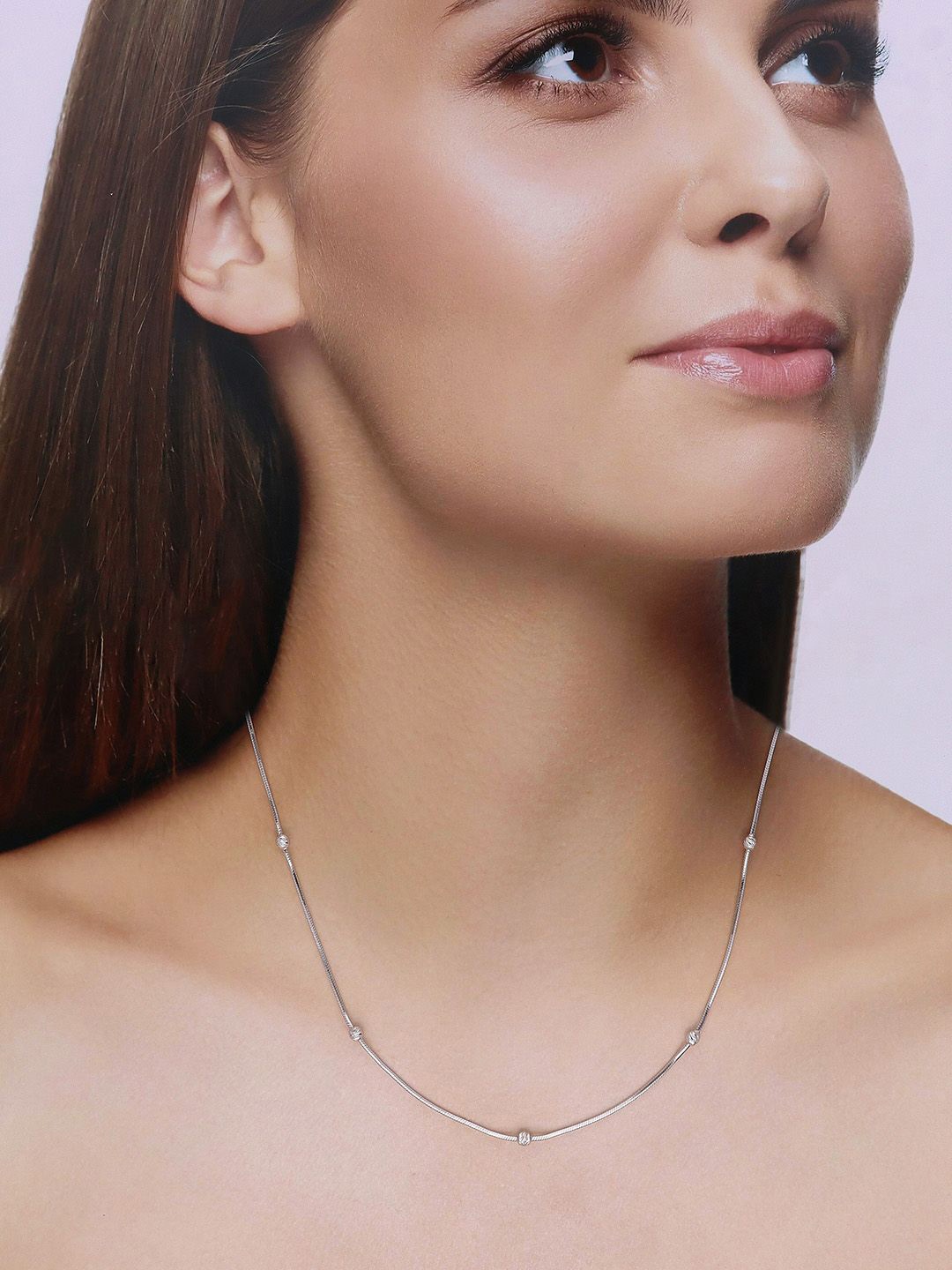 

KAI JEWEL Rhodium-Plated 92.5 Sterling Silver Chain