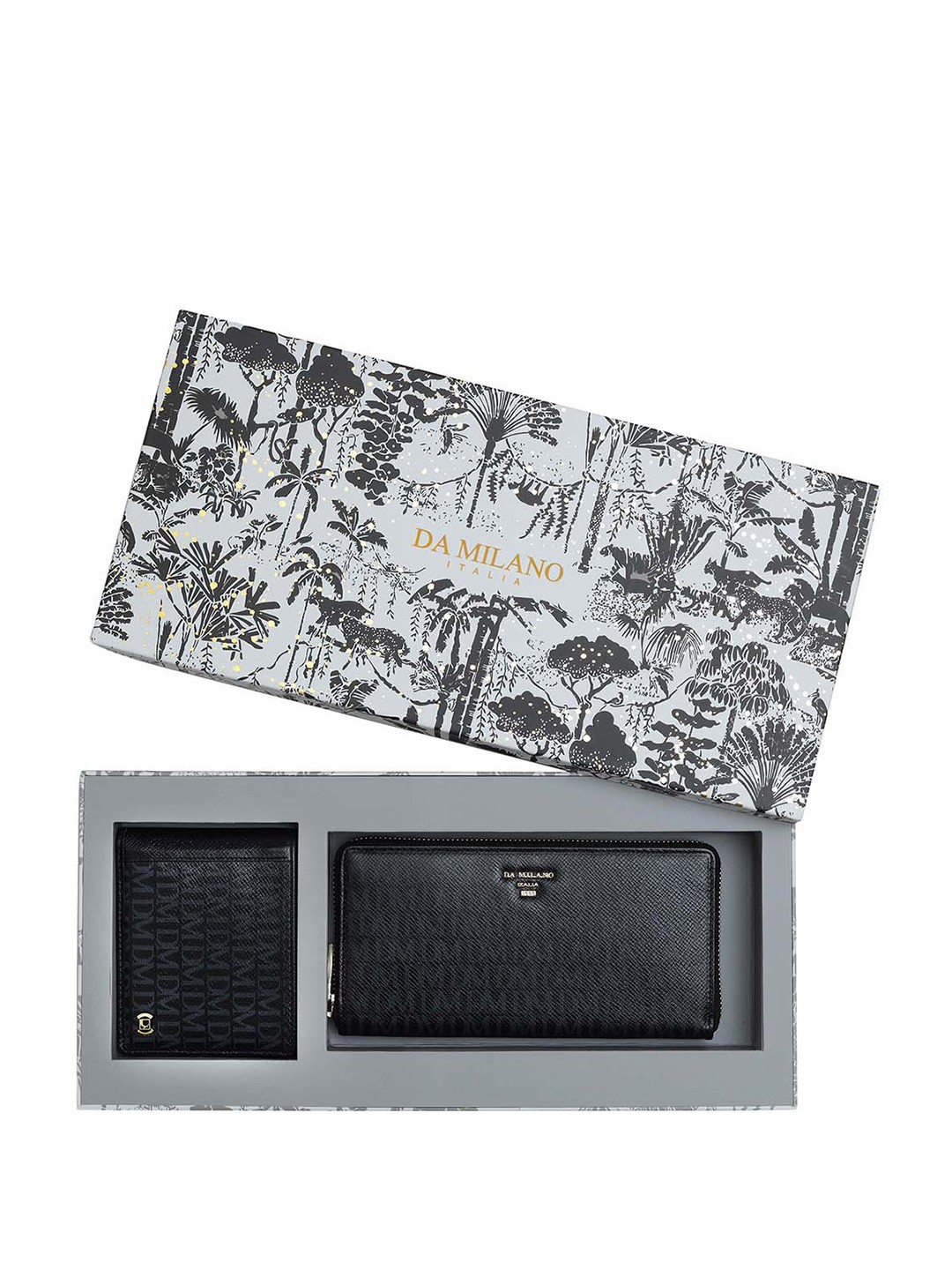 

Da Milano Unisex Accessory Gift Set of, Black